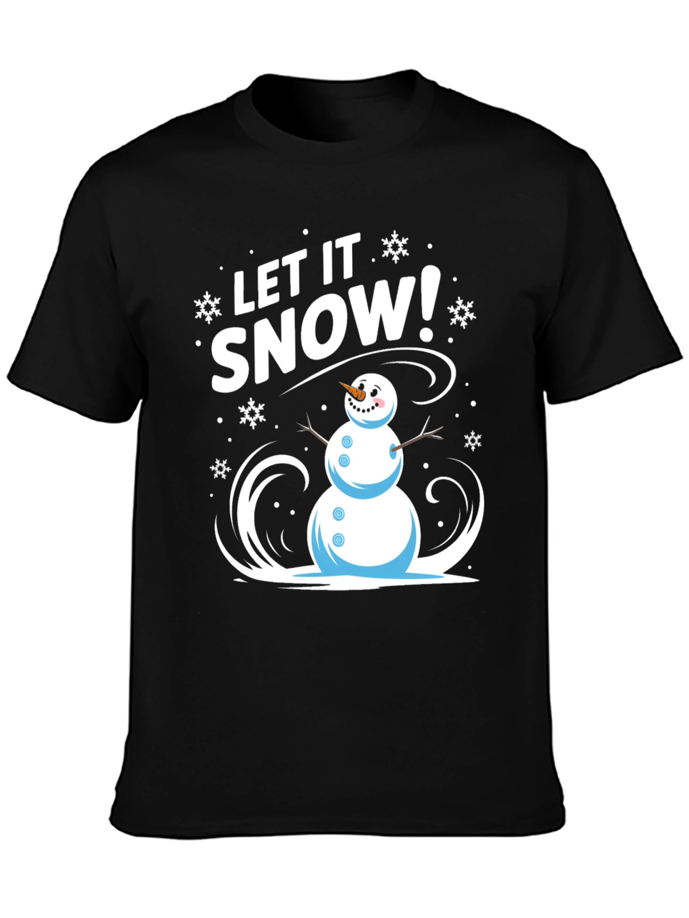 Let It Snow! Graphic Tee - Holiday Fun