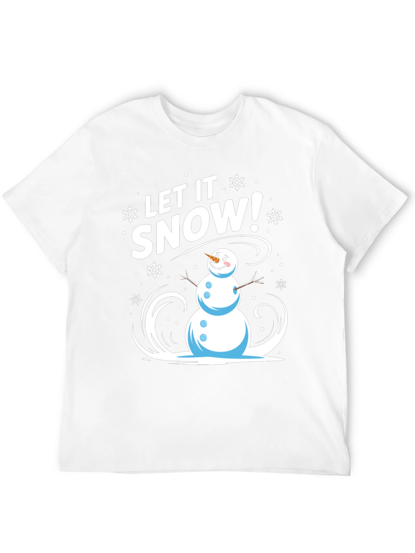 Let It Snow! Graphic Tee - Holiday Fun