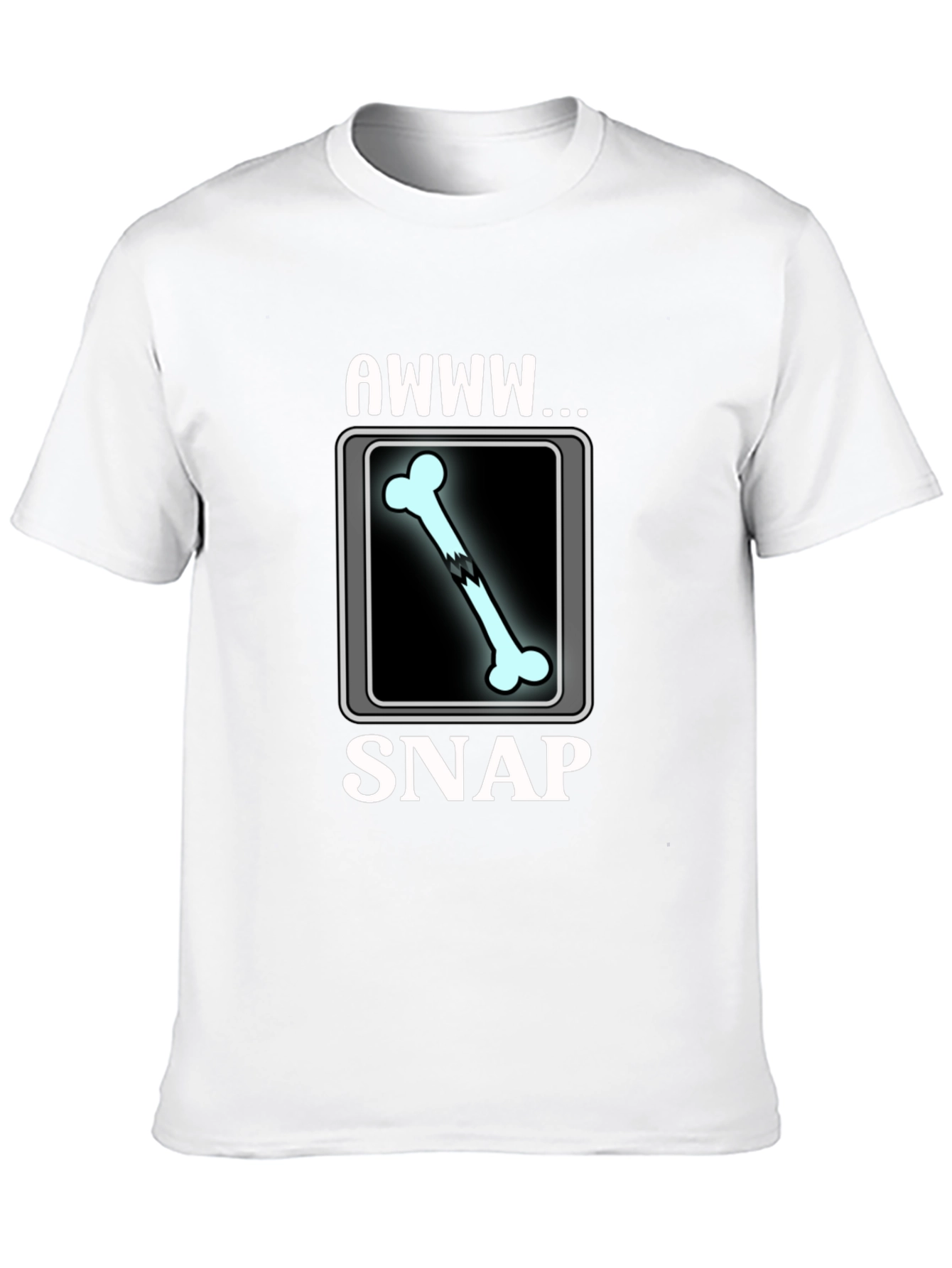 Awww Snap Bone X-Ray Graphic Tee