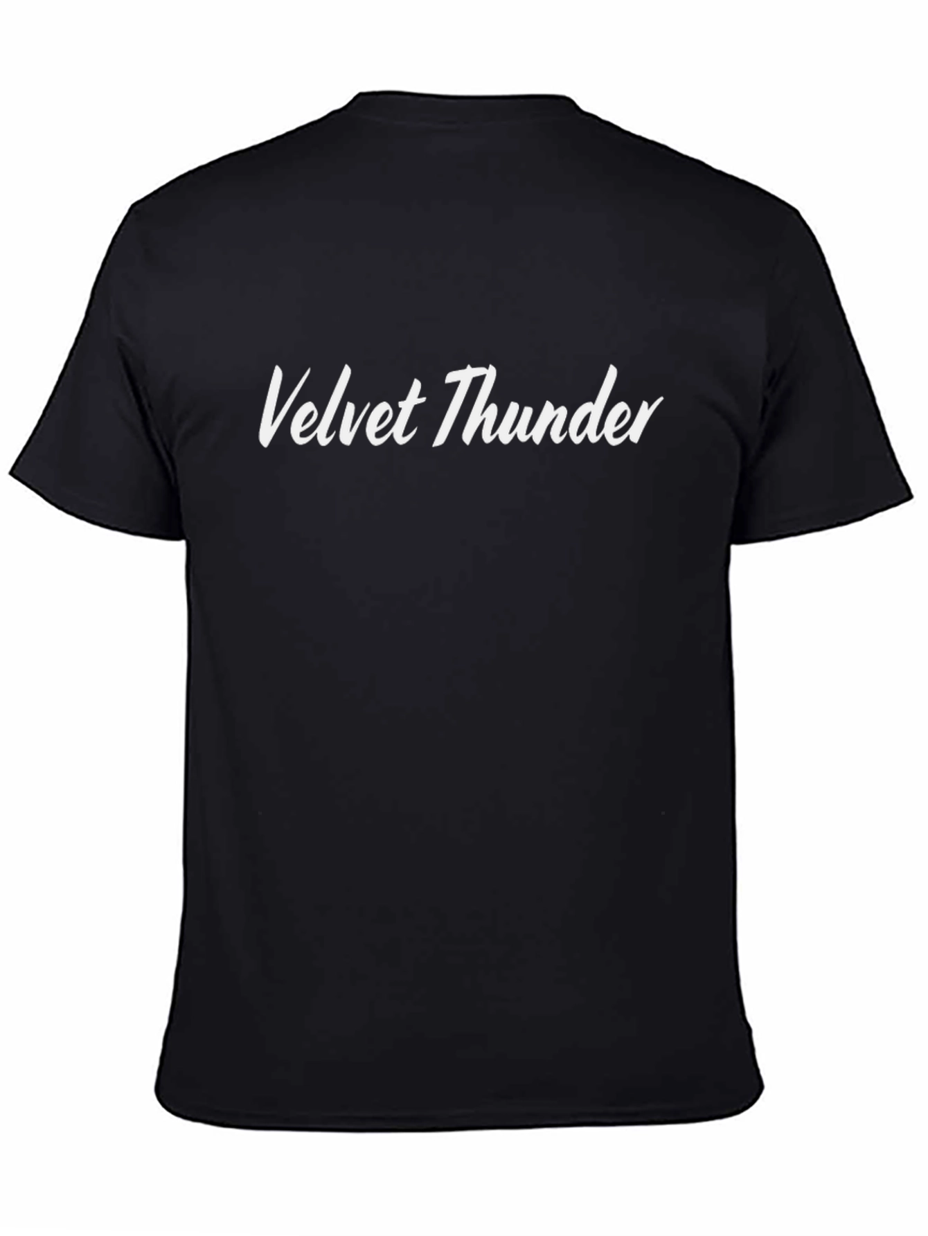 Velvet Thunder Black Graphic Tee