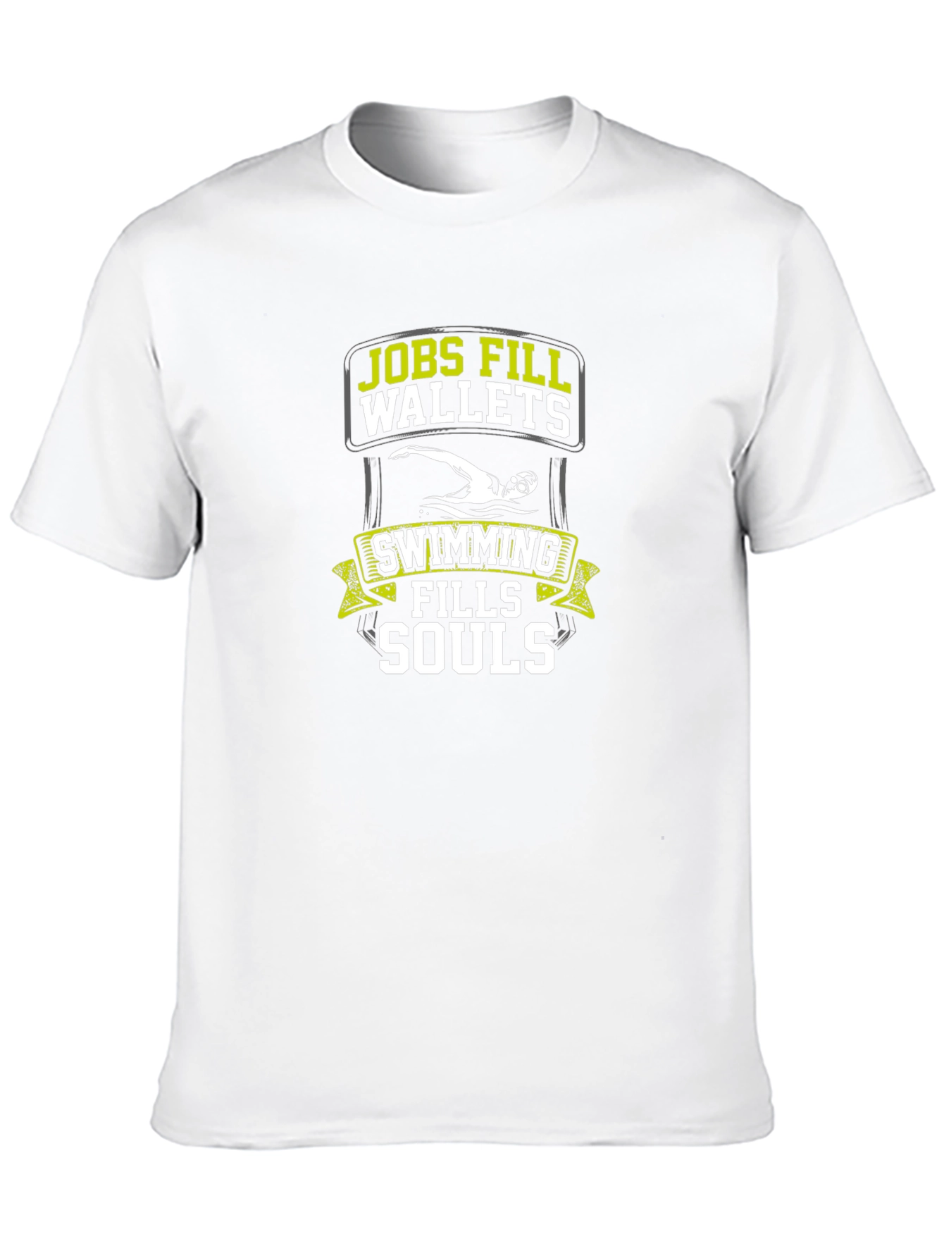 Swimming Fills Souls Graphic Tee
