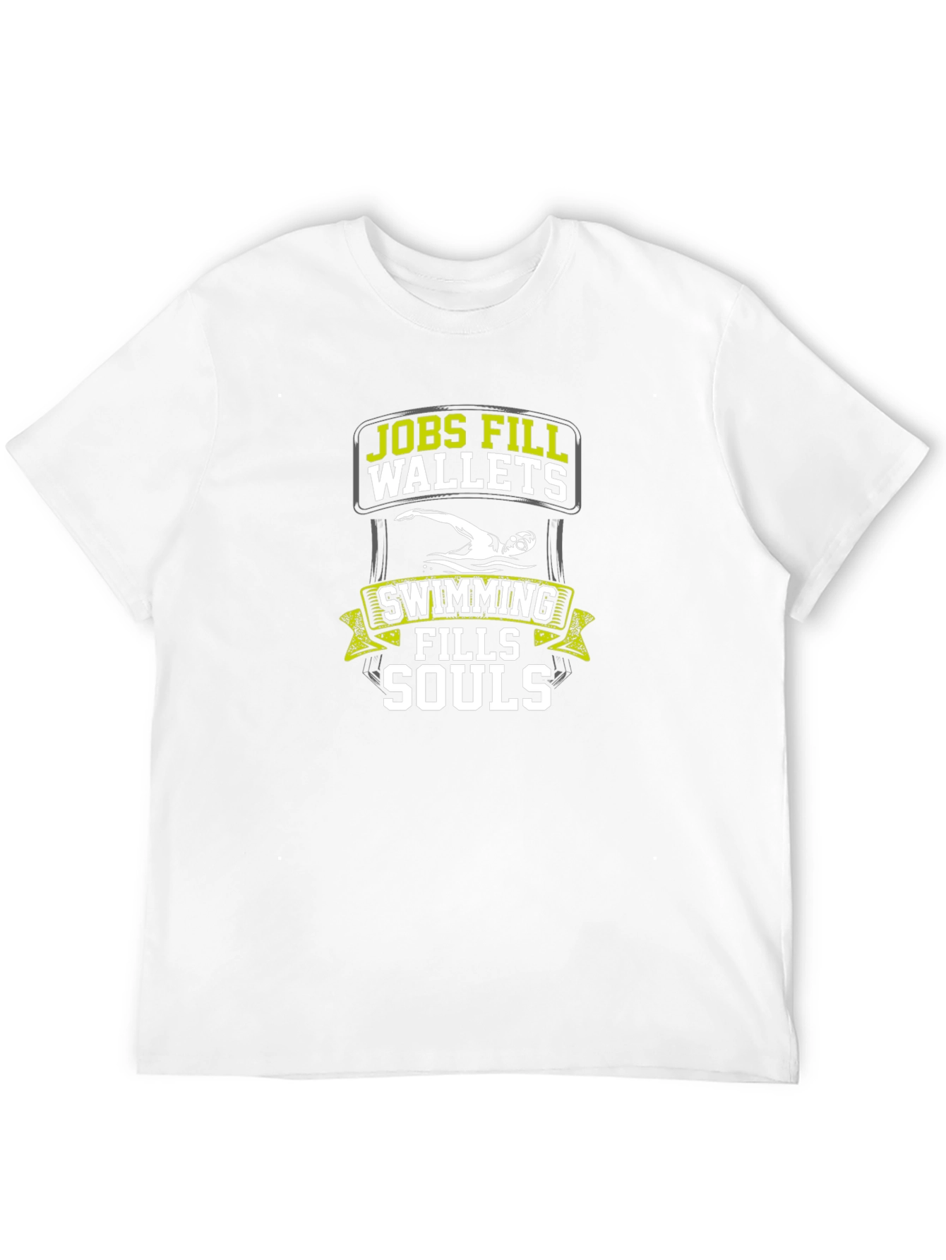 Swimming Fills Souls Graphic Tee