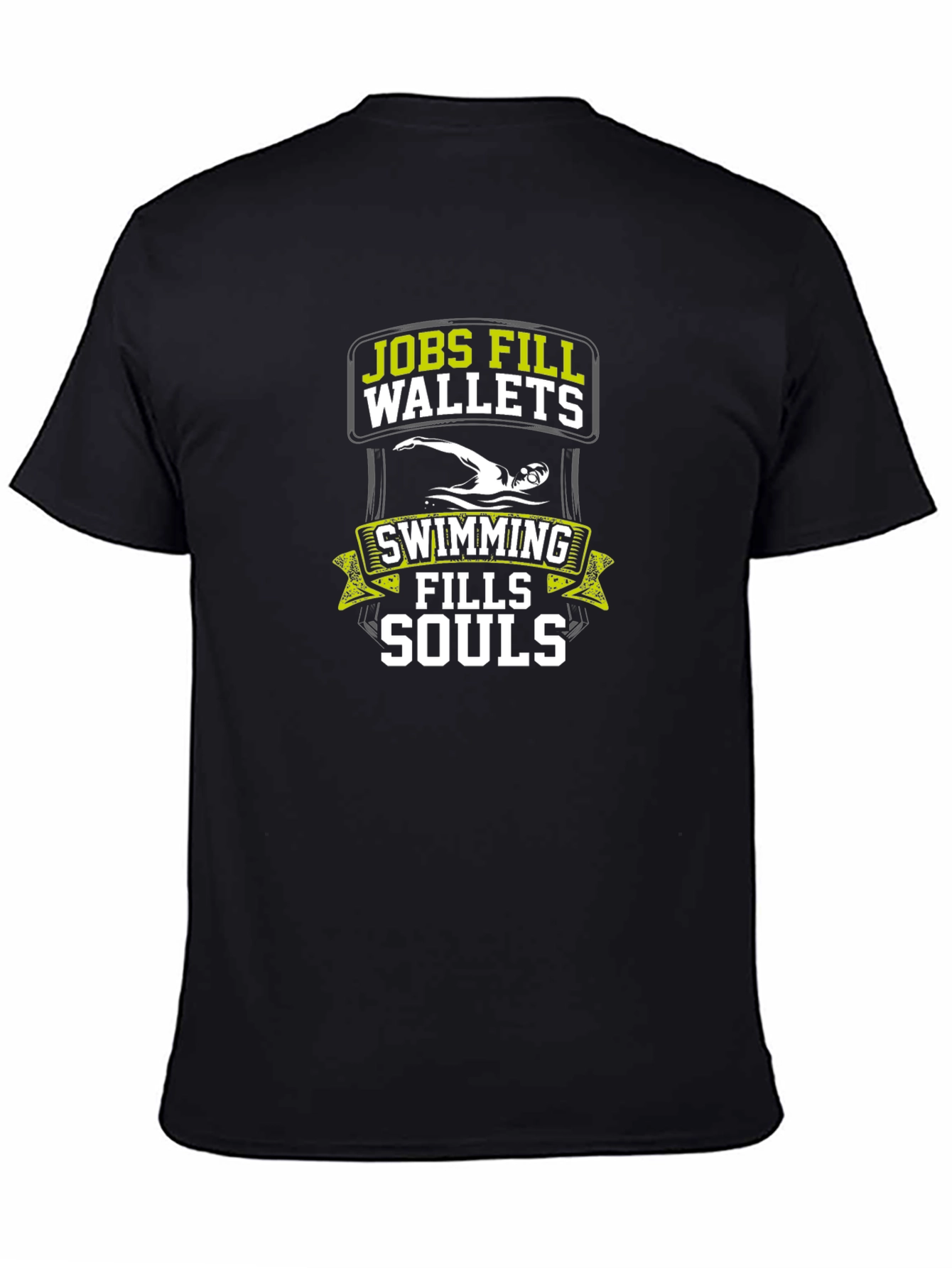 Swimming Fills Souls Graphic Tee