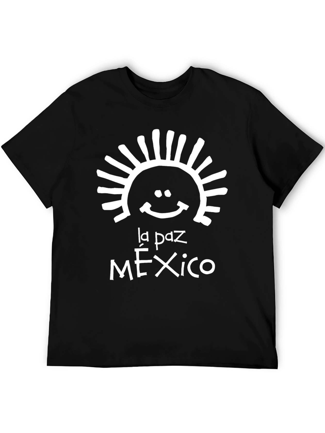 La Paz Mexico Graphic T-Shirt - Black