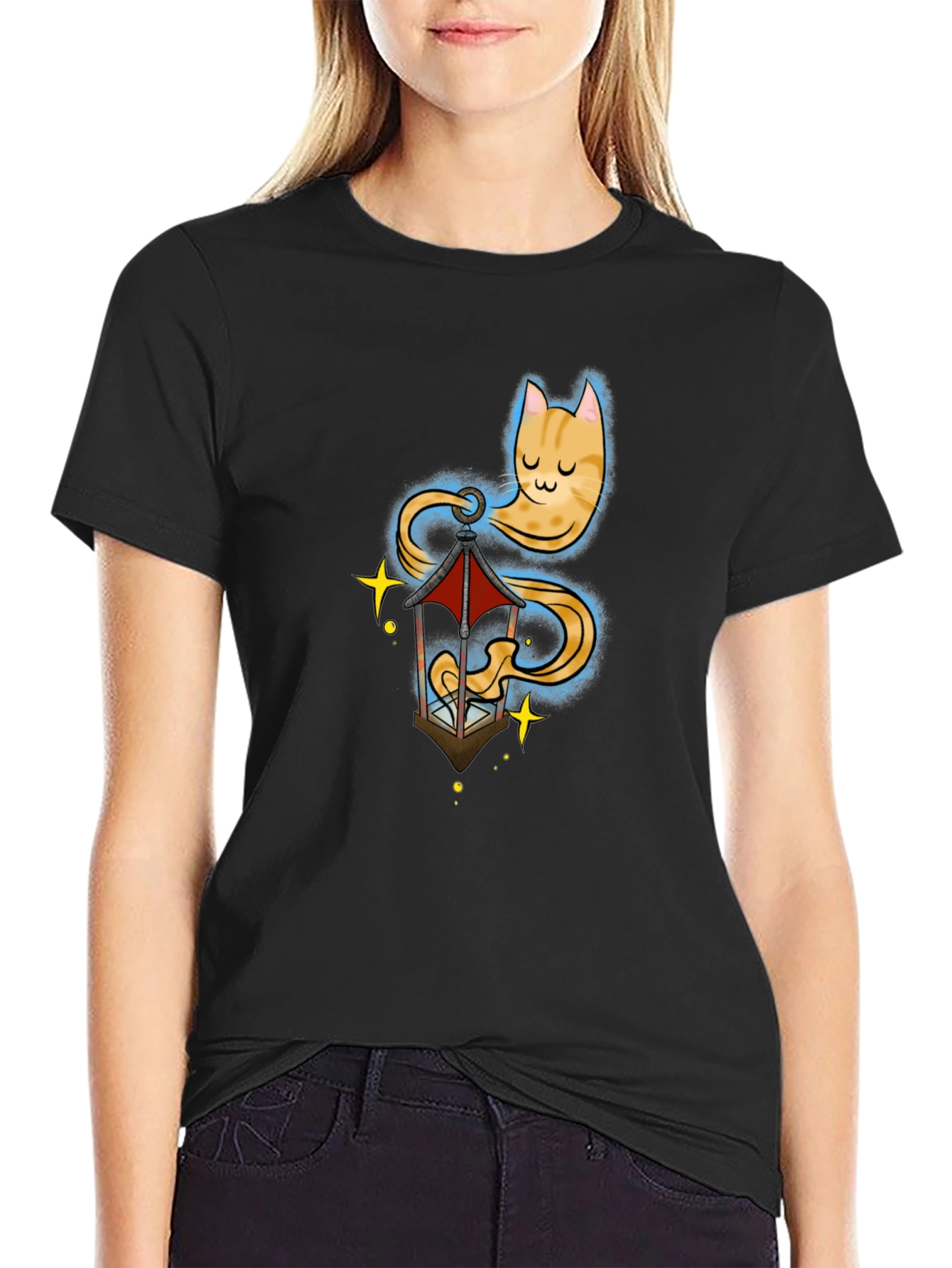 Cat Genie T-Shirt - Unique Graphic Tee