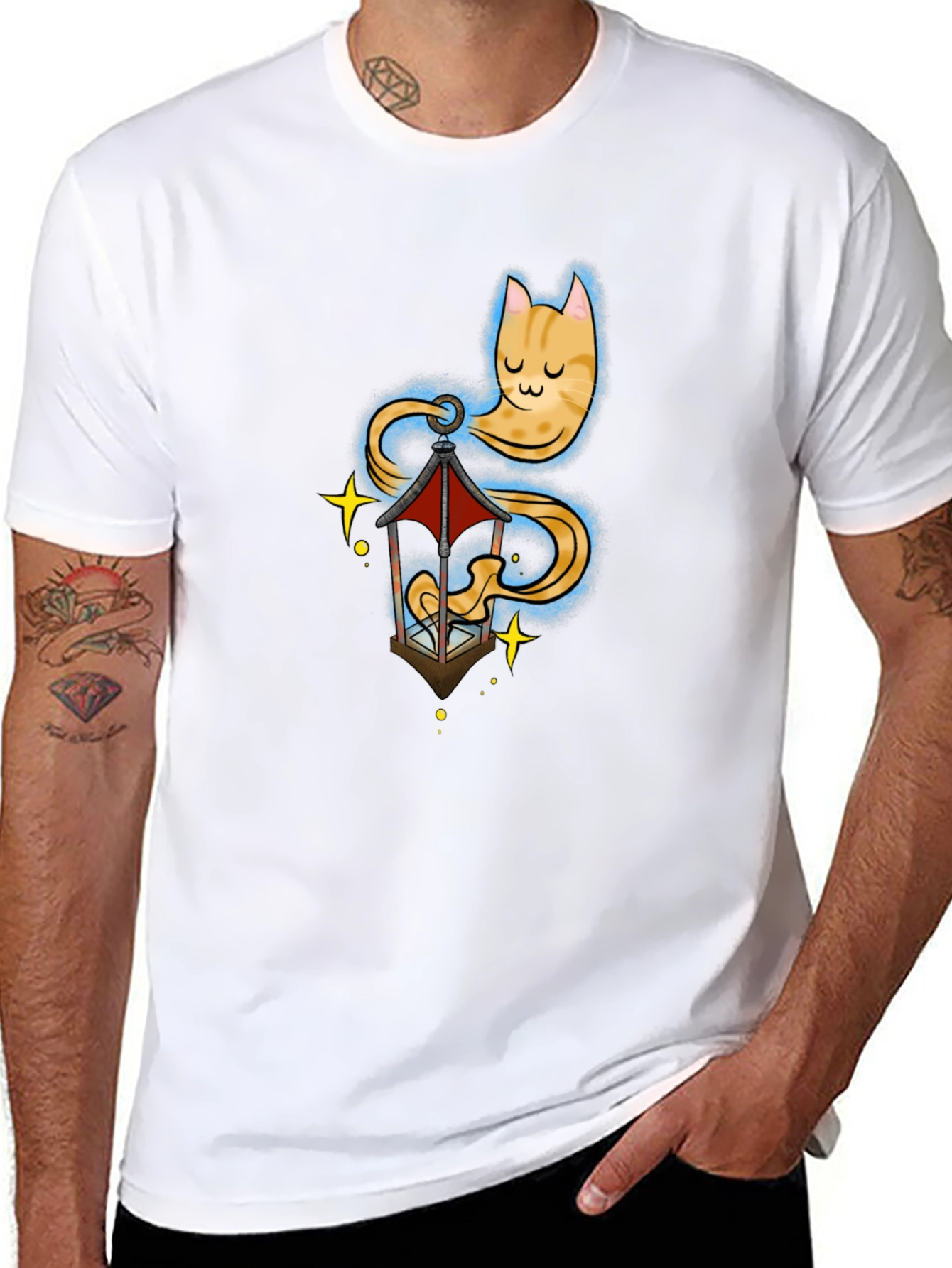 Cat Genie T-Shirt - Unique Graphic Tee