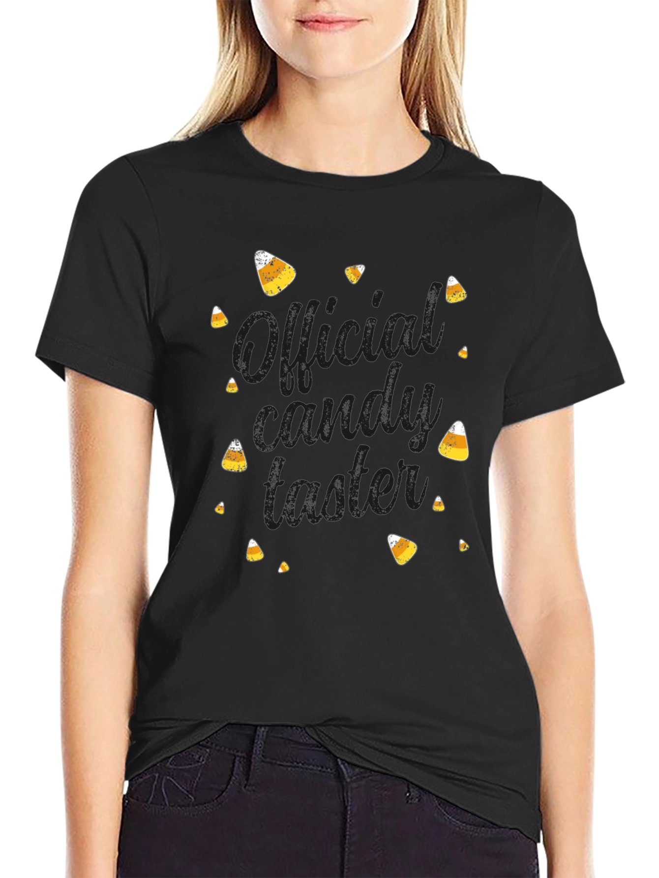 Official Candy Taster Black Tee - Halloween Style