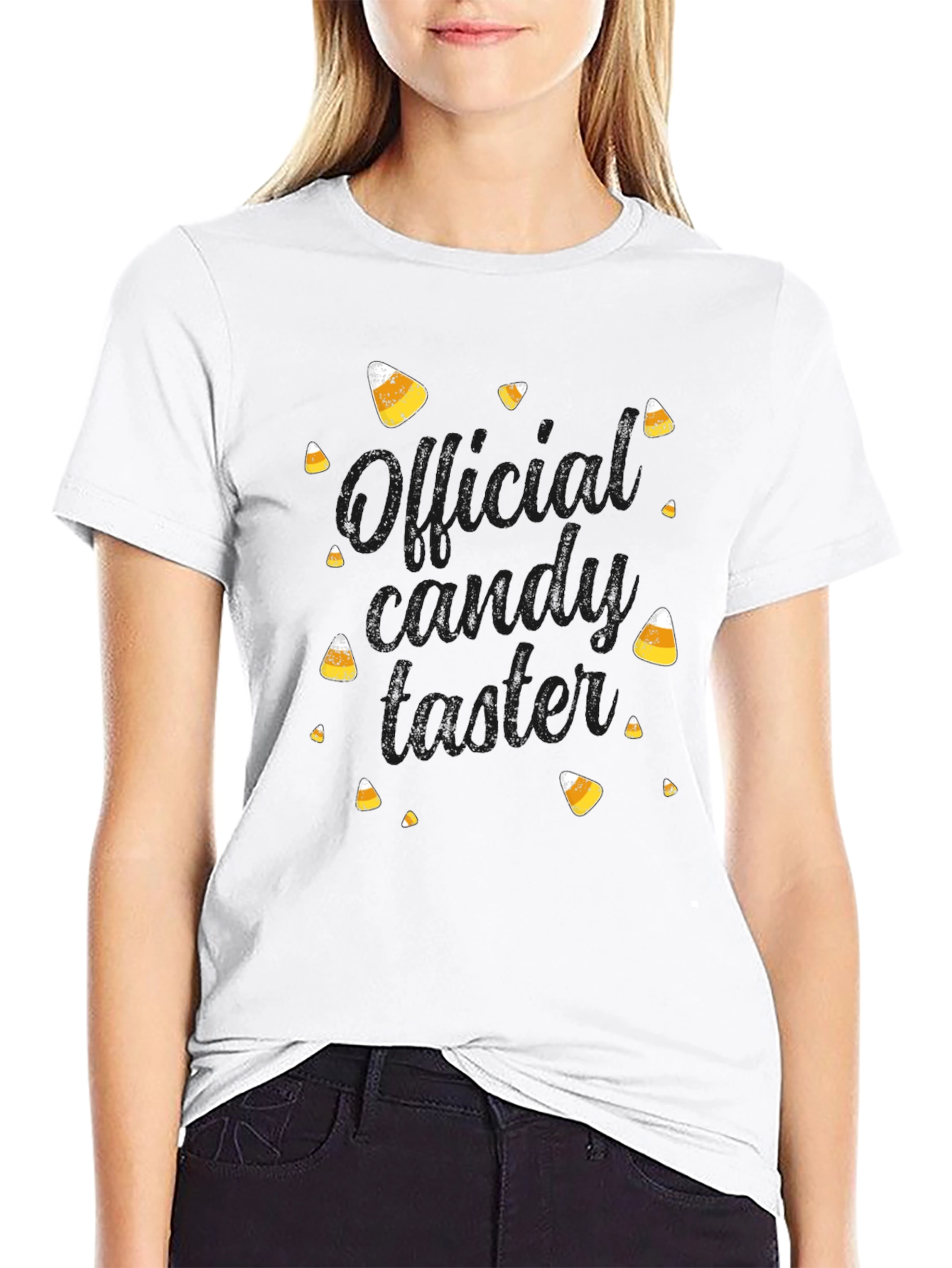 Official Candy Taster Black Tee - Halloween Style