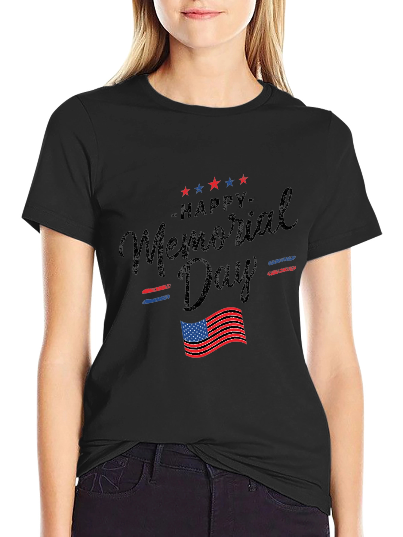 Happy Memorial Day Graphic T-Shirt
