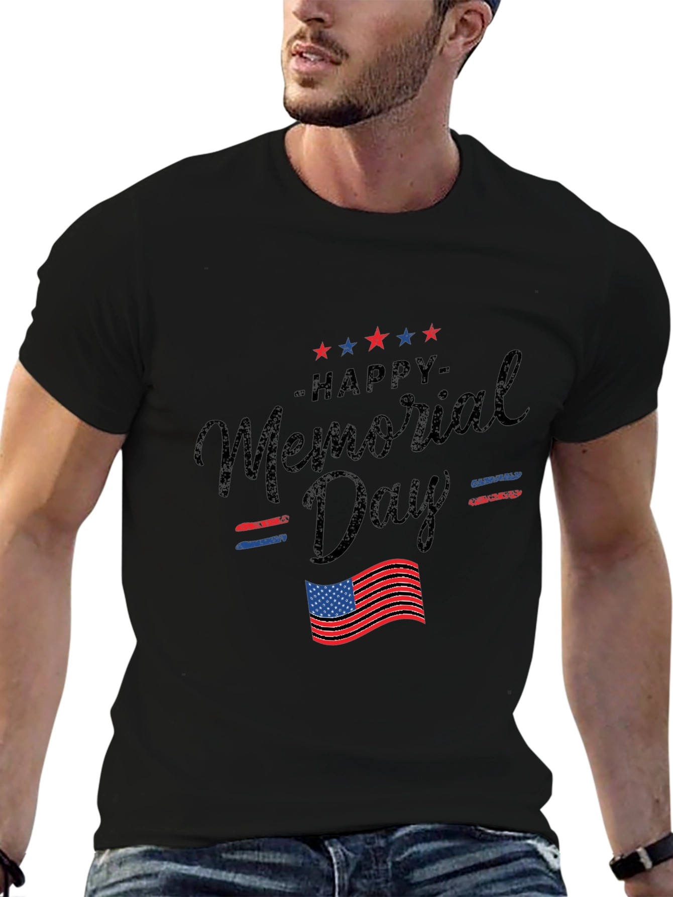 Happy Memorial Day Graphic T-Shirt