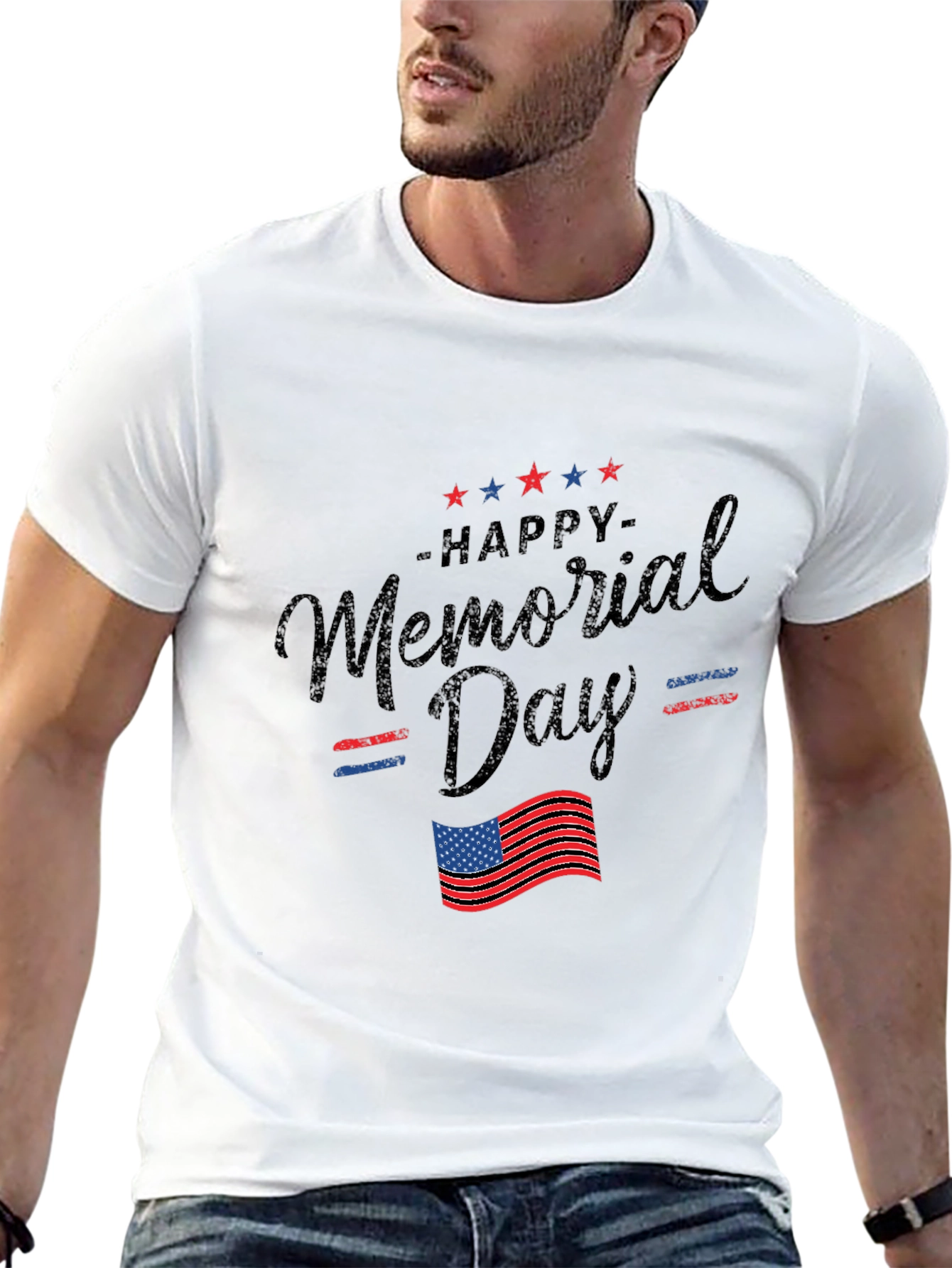 Happy Memorial Day Graphic T-Shirt
