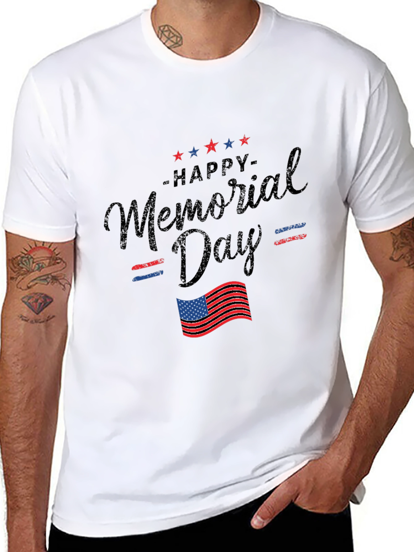 Happy Memorial Day Graphic T-Shirt