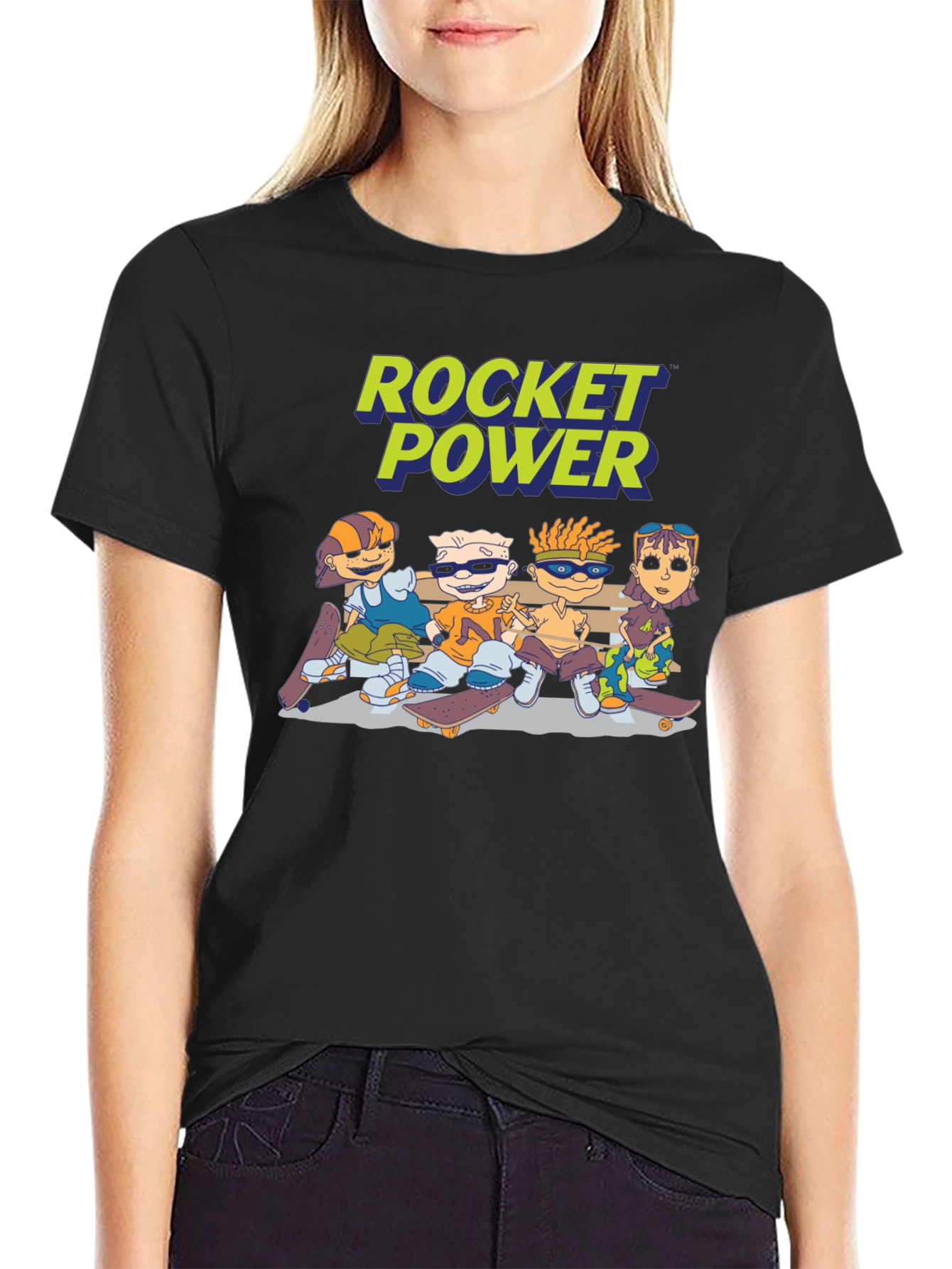 Rocket Power Cartoon Graphic Tee