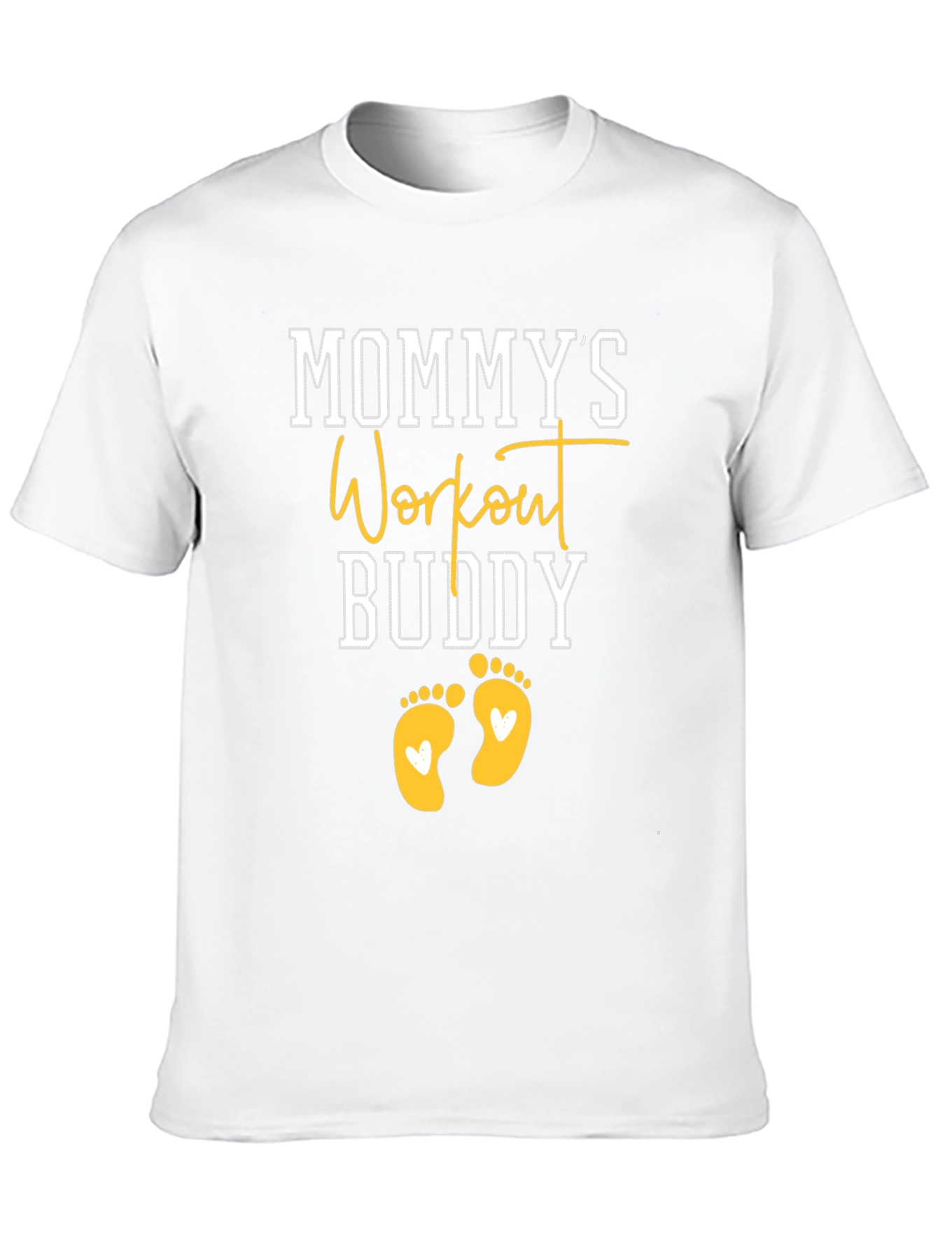 Mommys Workout Buddy Graphic Tee