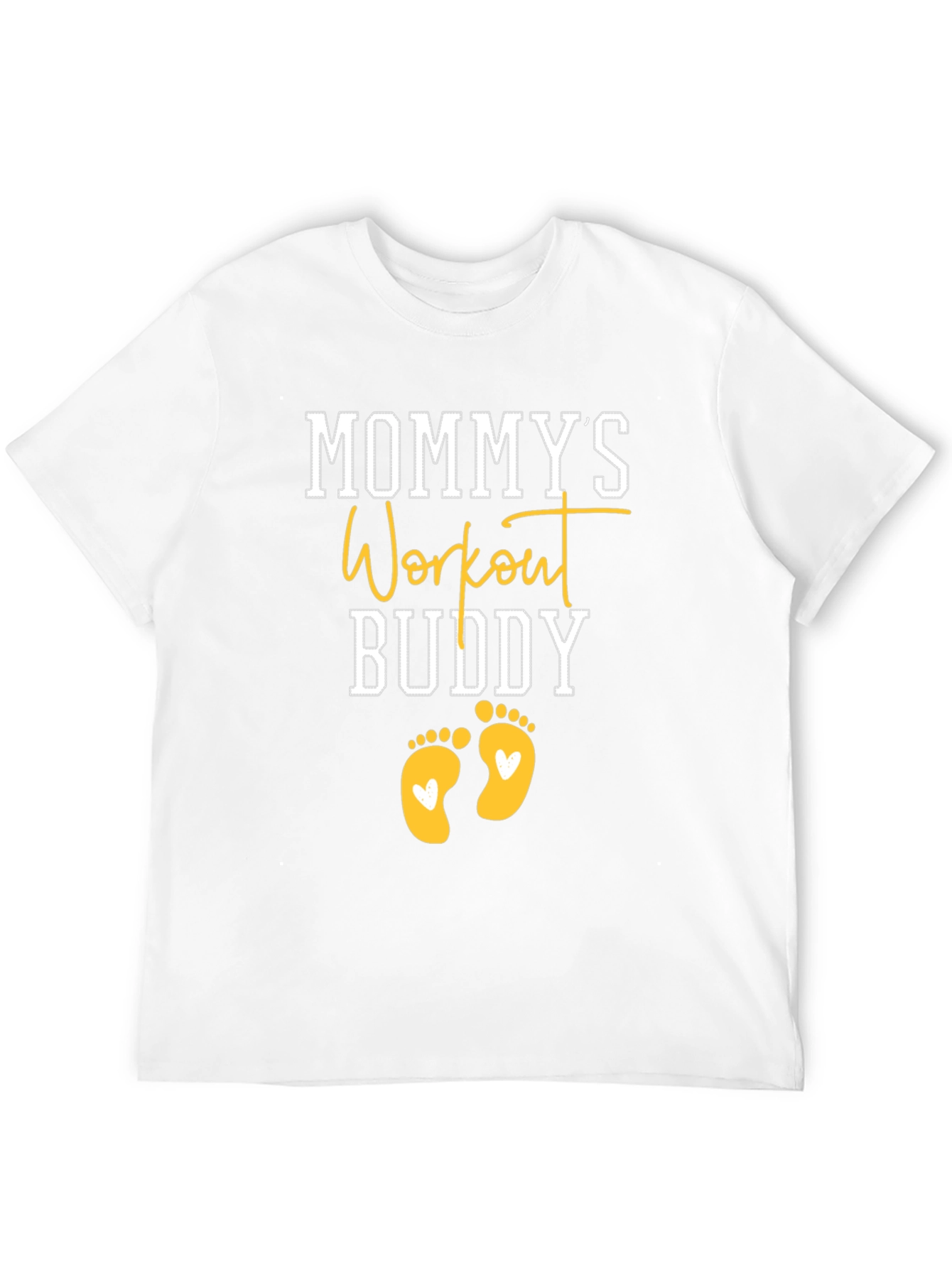 Mommys Workout Buddy Graphic Tee