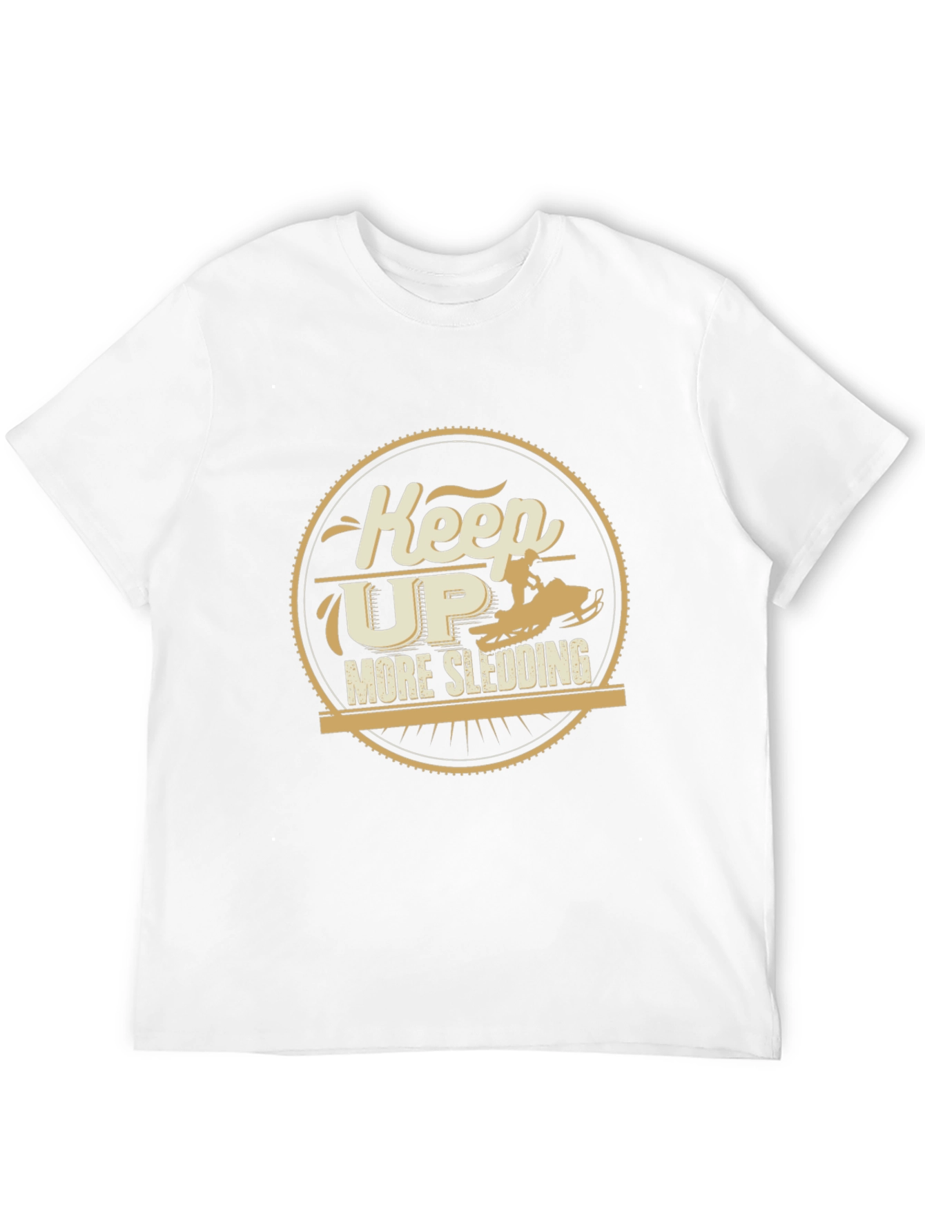 Keep Up More Sledding Graphic Tee
