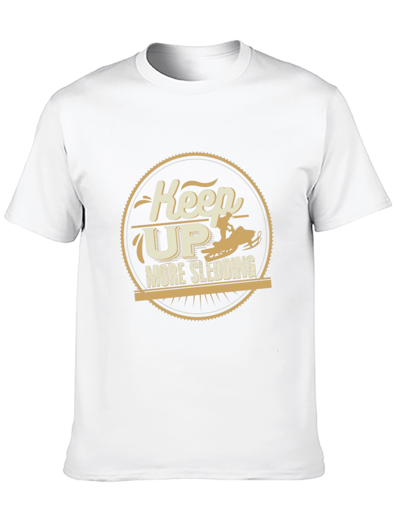 Keep Up More Sledding Graphic Tee
