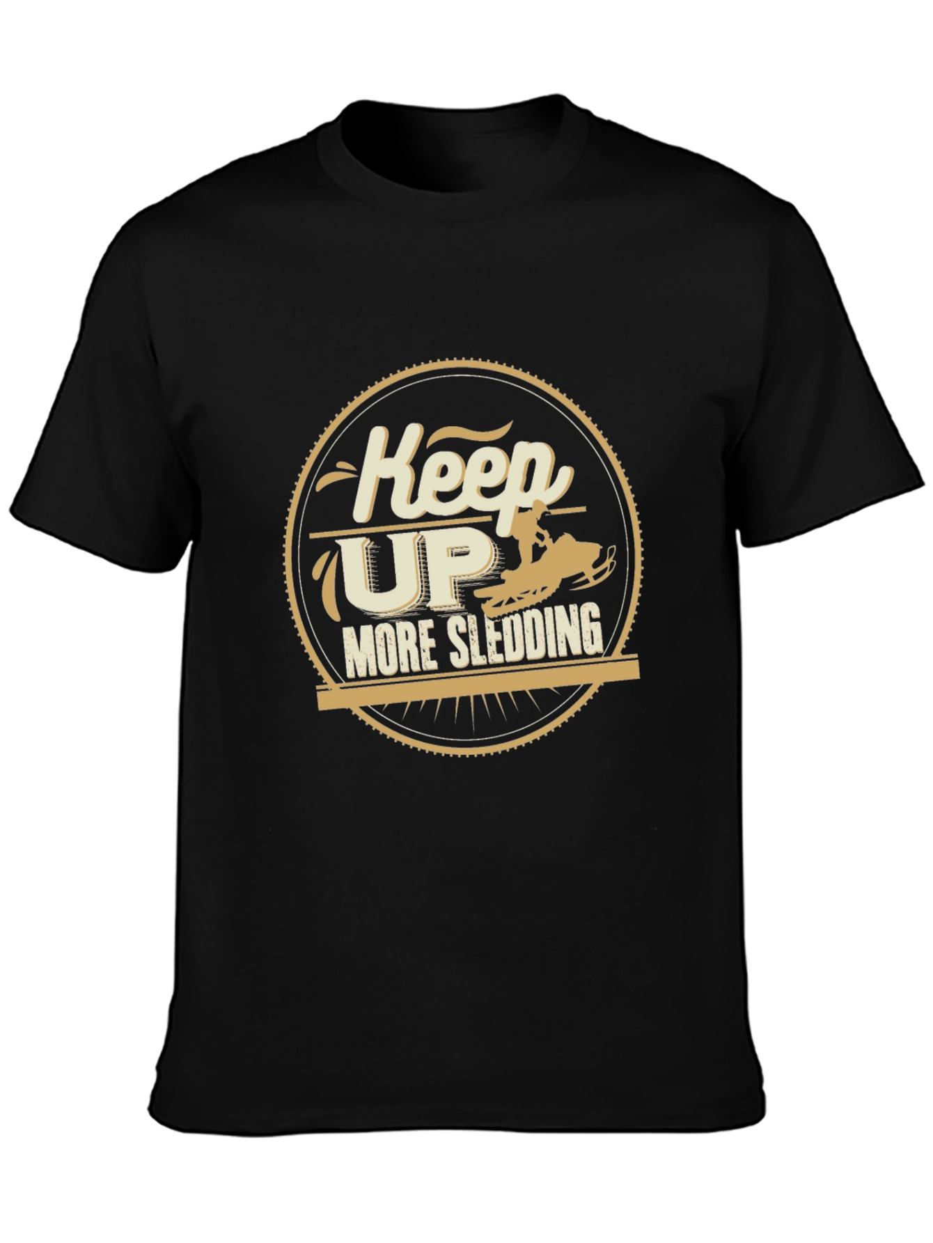 Keep Up More Sledding Graphic Tee