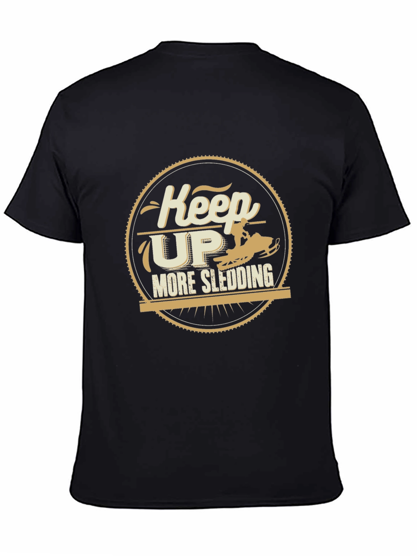 Keep Up More Sledding Graphic Tee