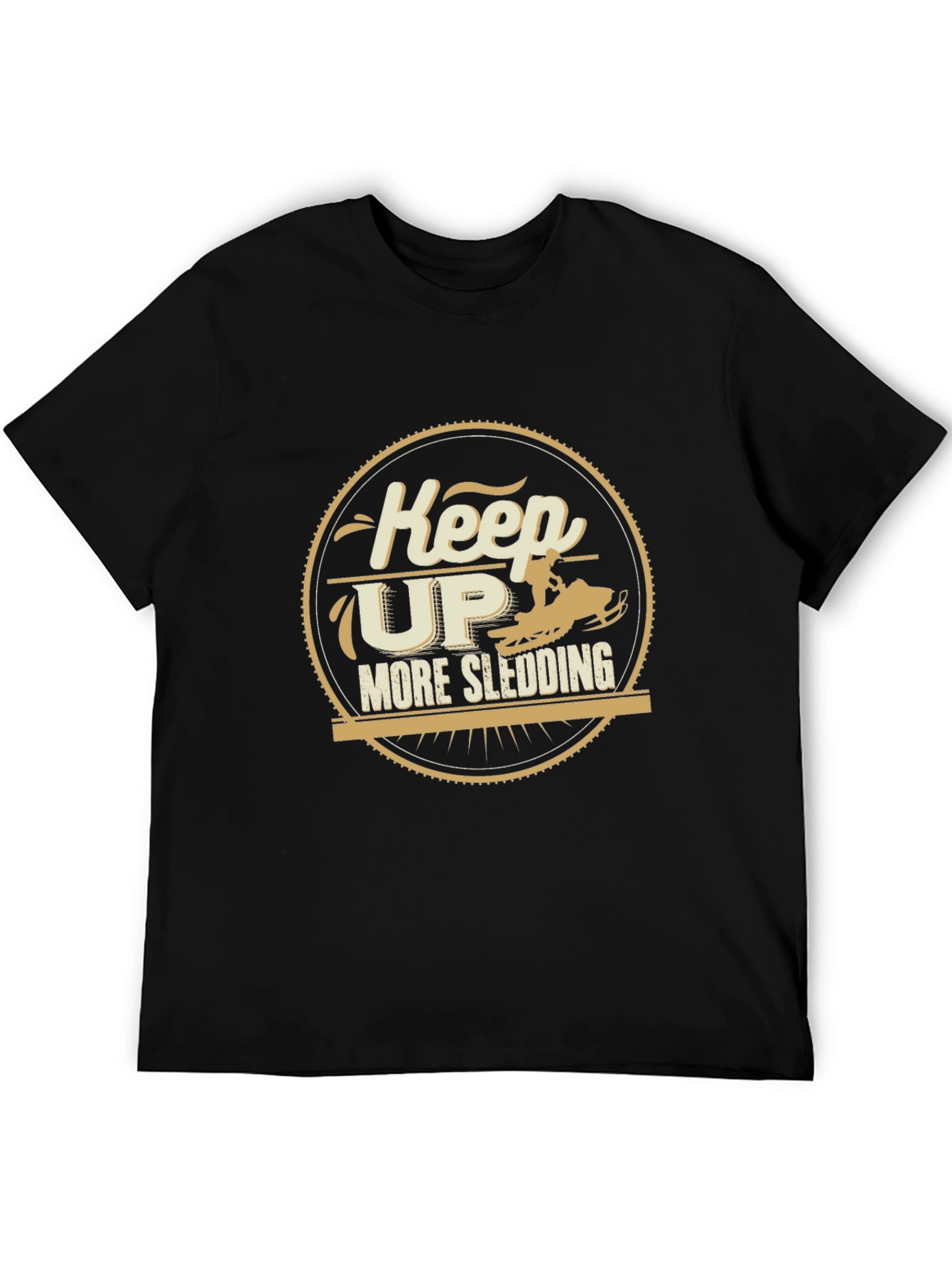 Keep Up More Sledding Graphic Tee