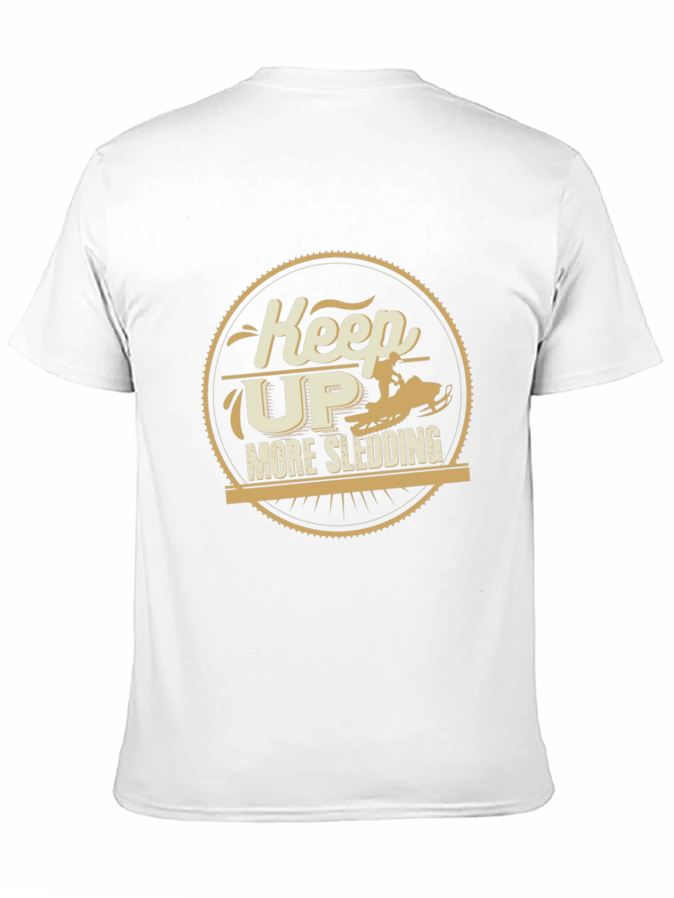 Keep Up More Sledding Graphic Tee