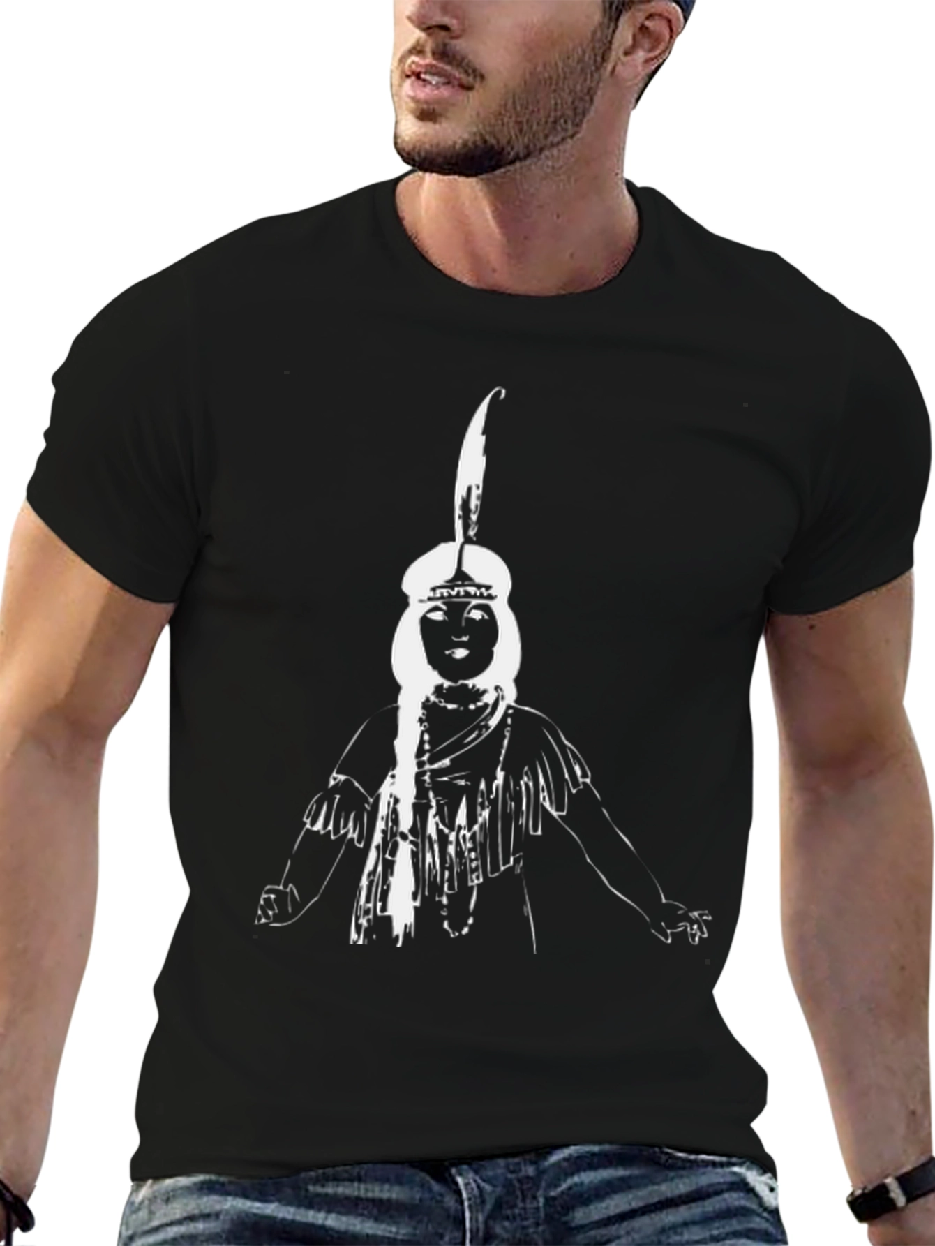 Graphic Tee - Native American Indian Design
