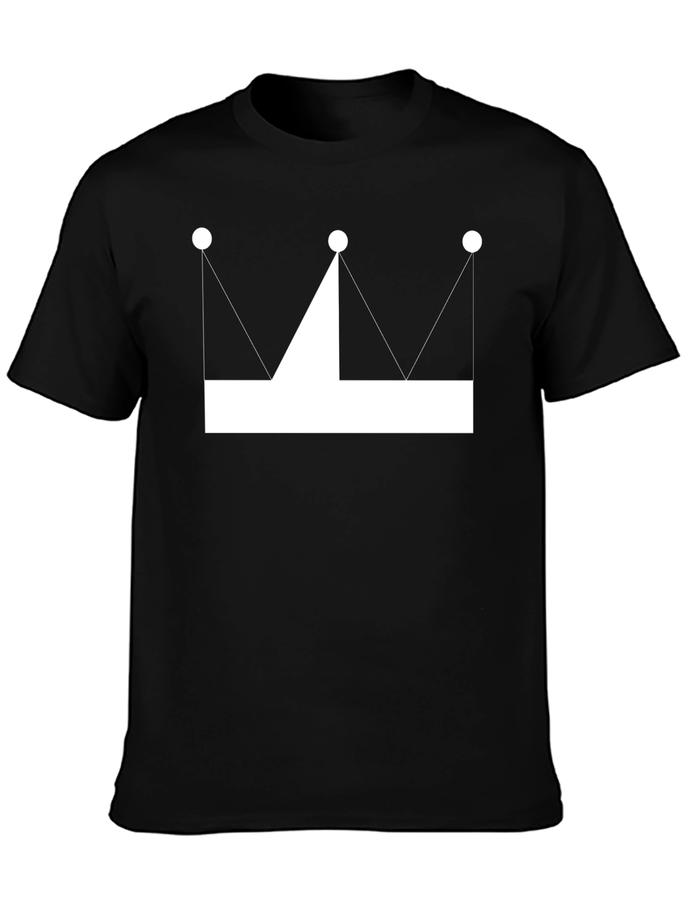 Crown Graphic Tee - Minimalist Style
