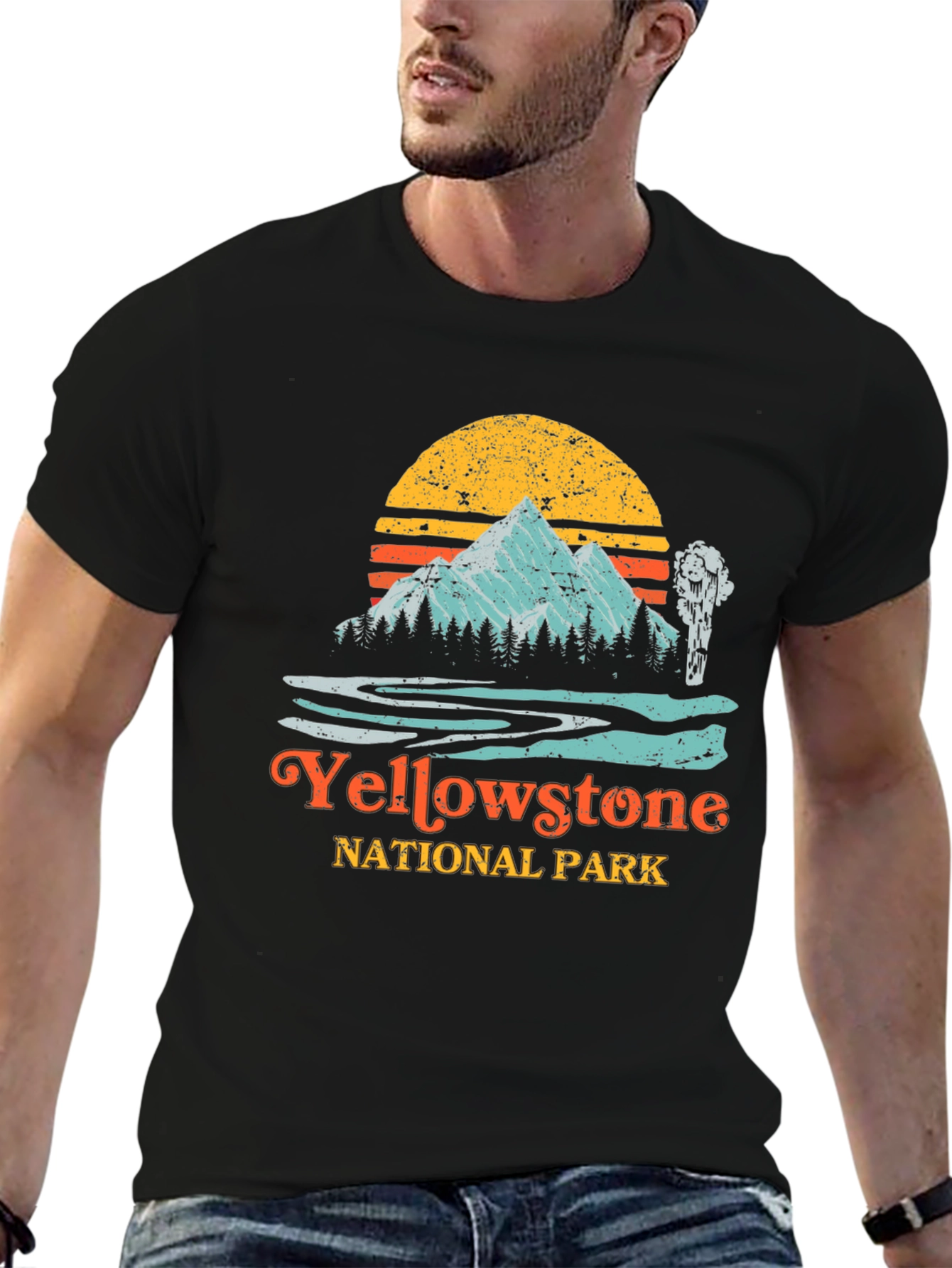 Yellowstone National Park Graphic Tee