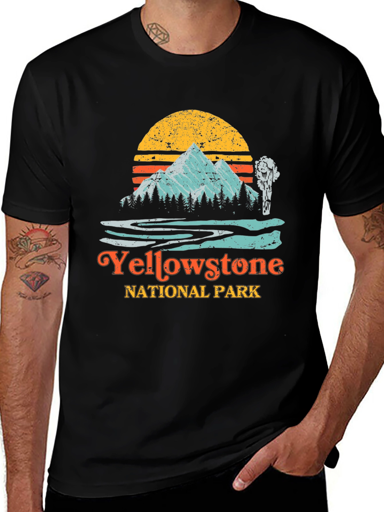 Yellowstone National Park Graphic Tee