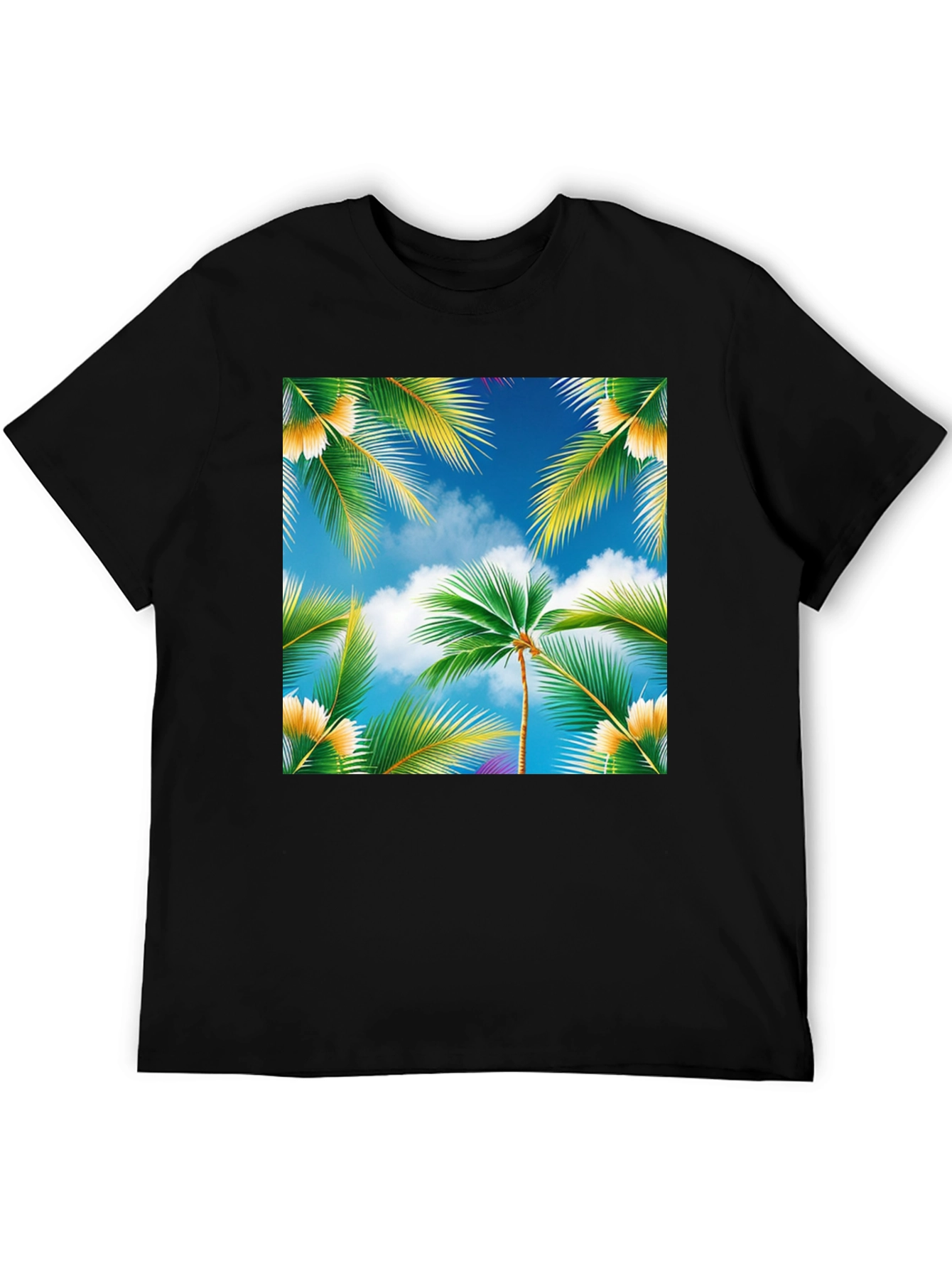 Tropical Palm Tree Graphic Tee