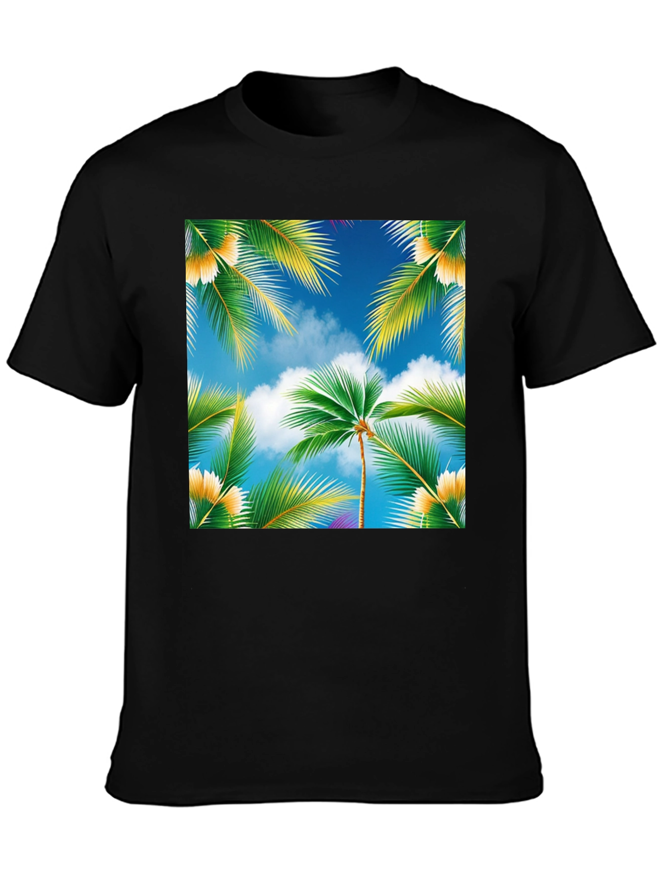 Tropical Palm Tree Graphic Tee