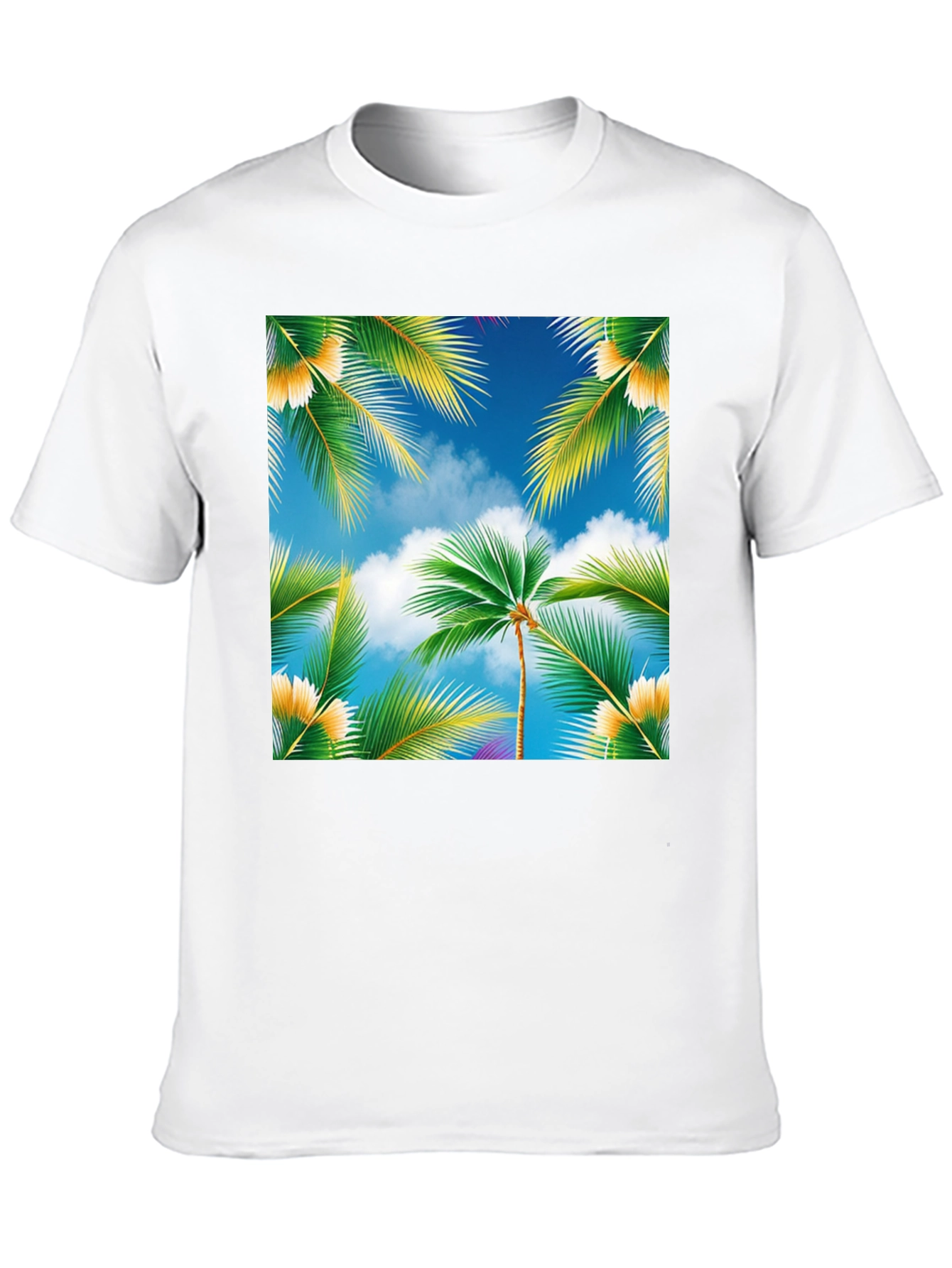 Tropical Palm Tree Graphic Tee