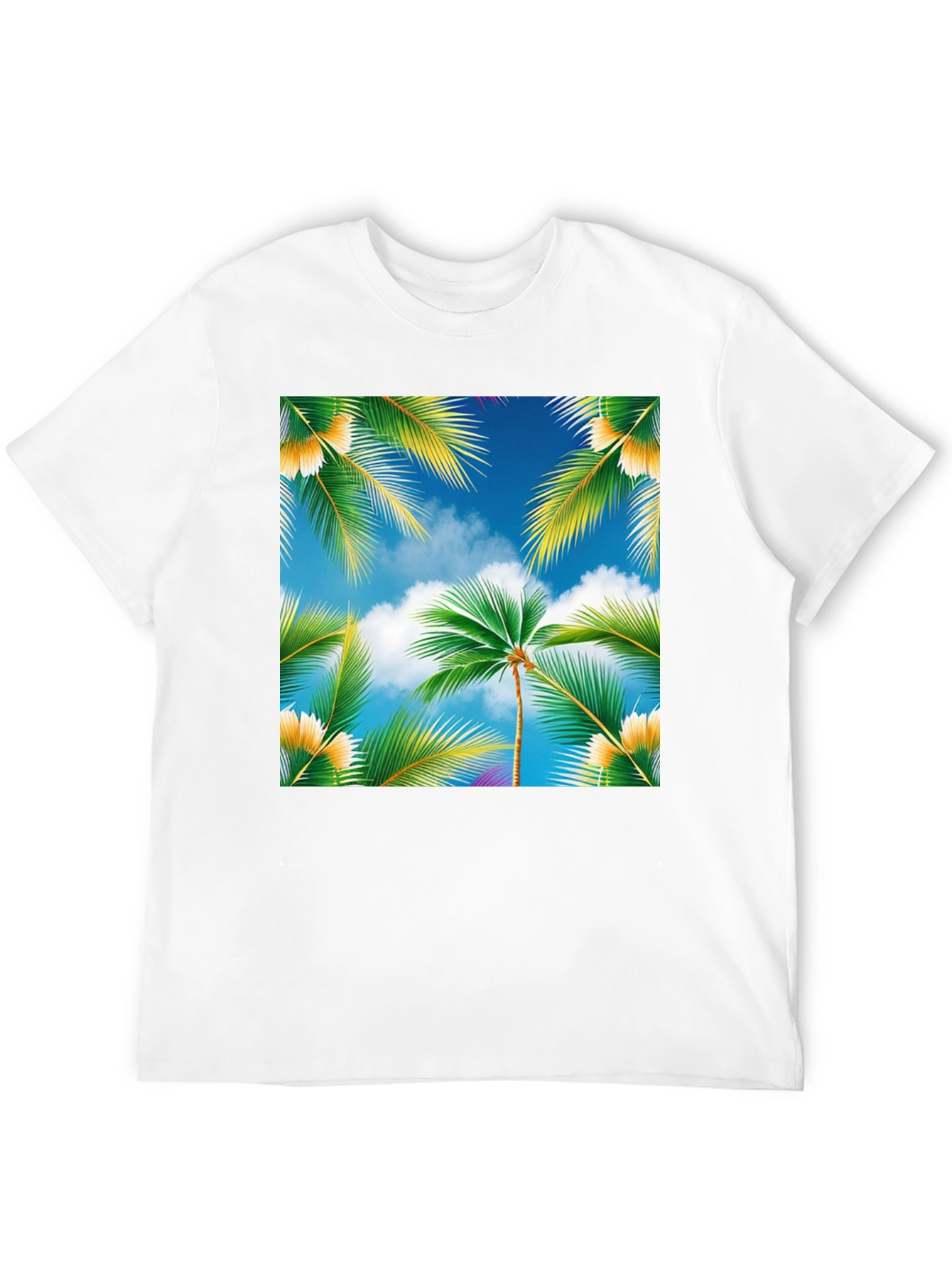 Tropical Palm Tree Graphic Tee
