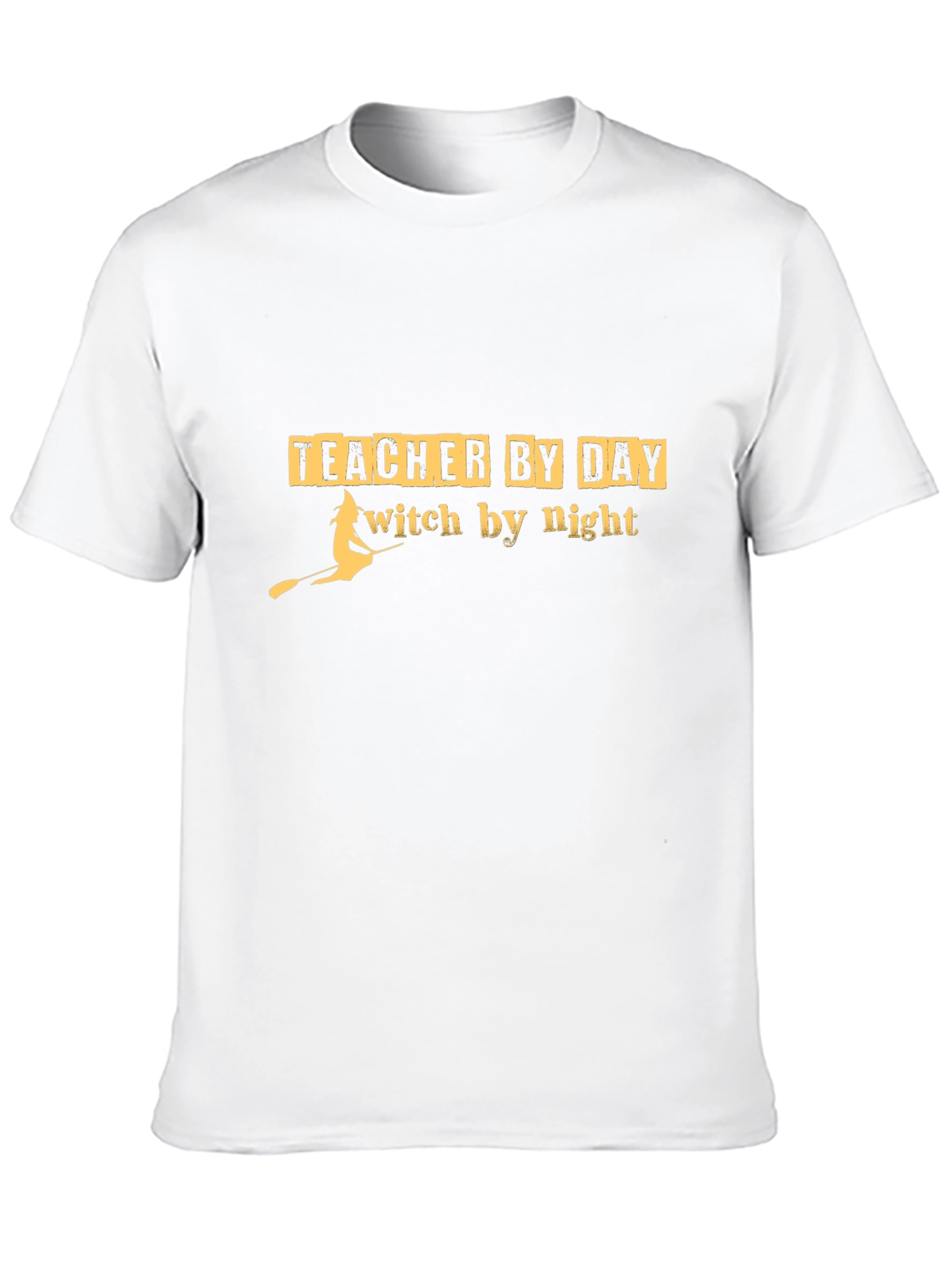 Teacher By Day Witch By Night Black T-Shirt