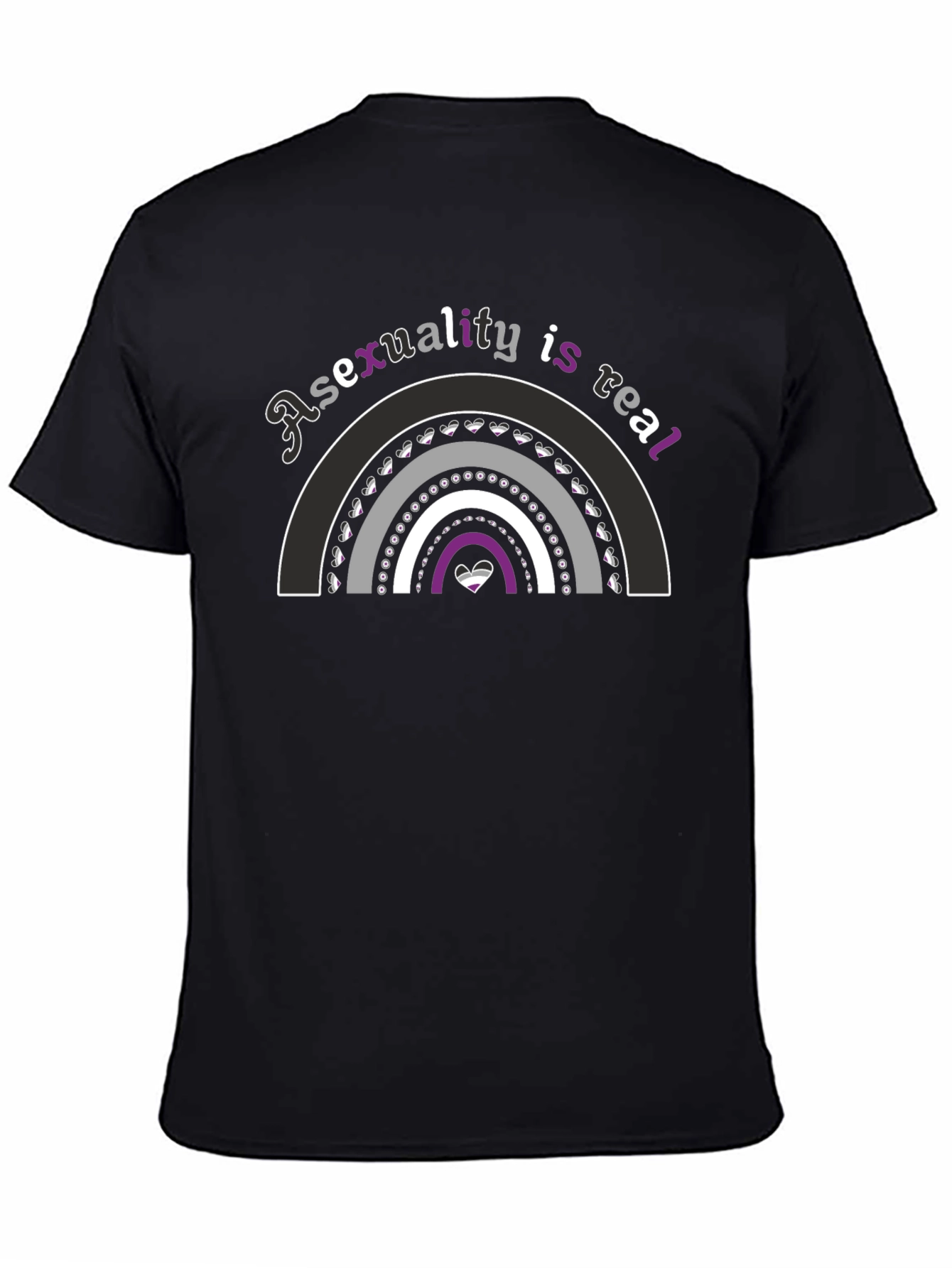 Asexuality Rainbow T-Shirt