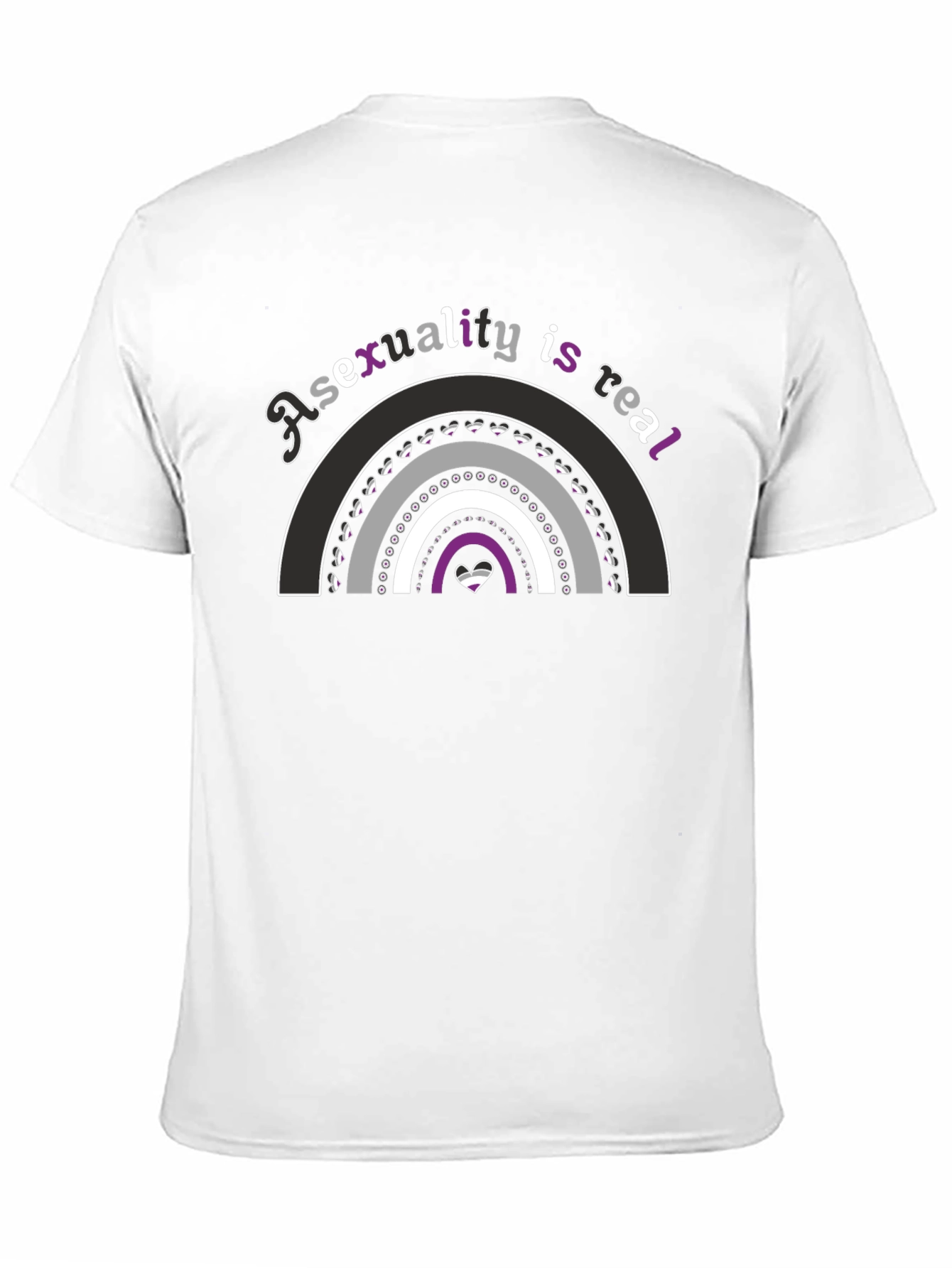 Asexuality Rainbow T-Shirt