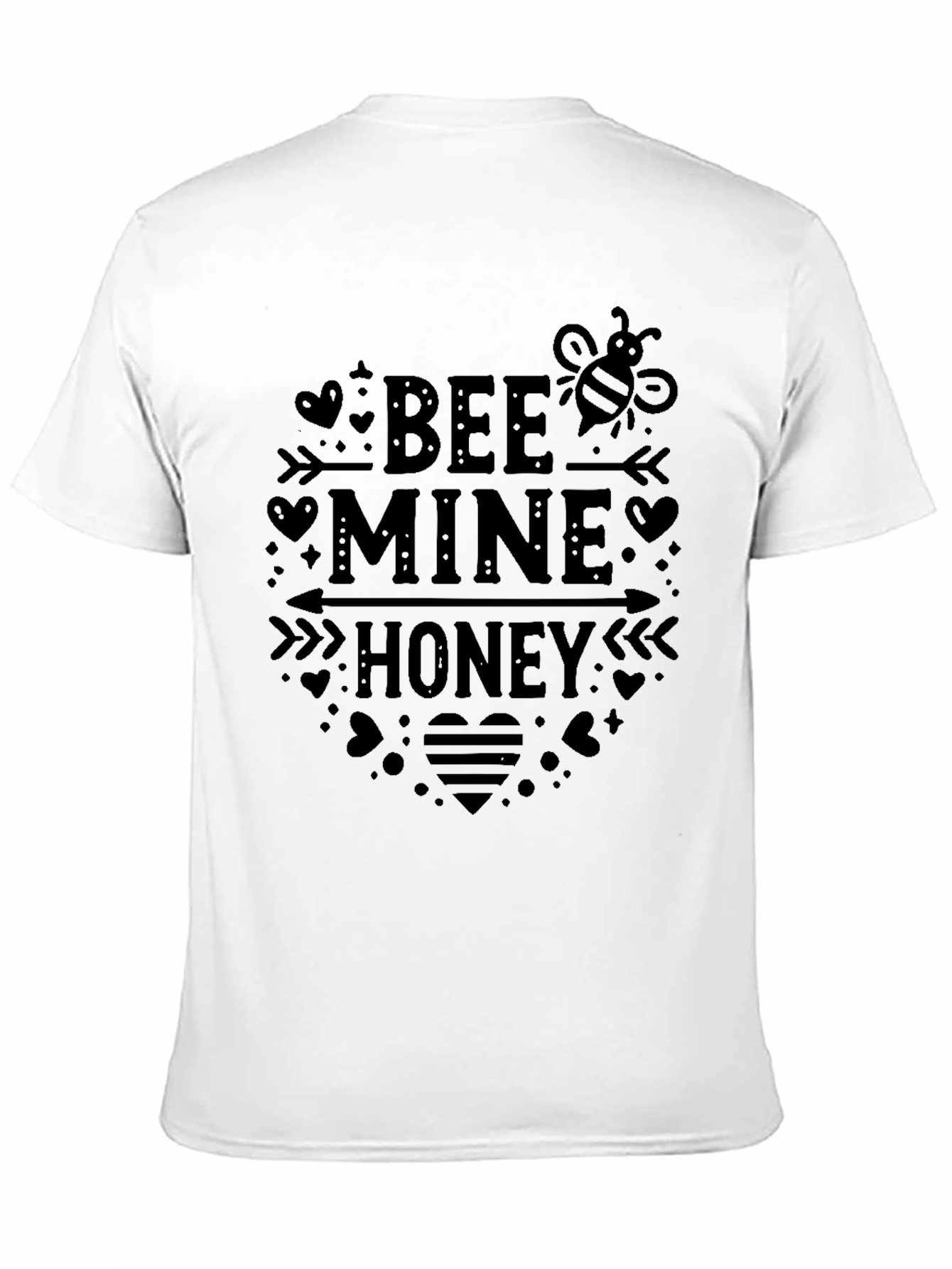 Bee Mine Honey Graphic Tee - Valentines Day Gift