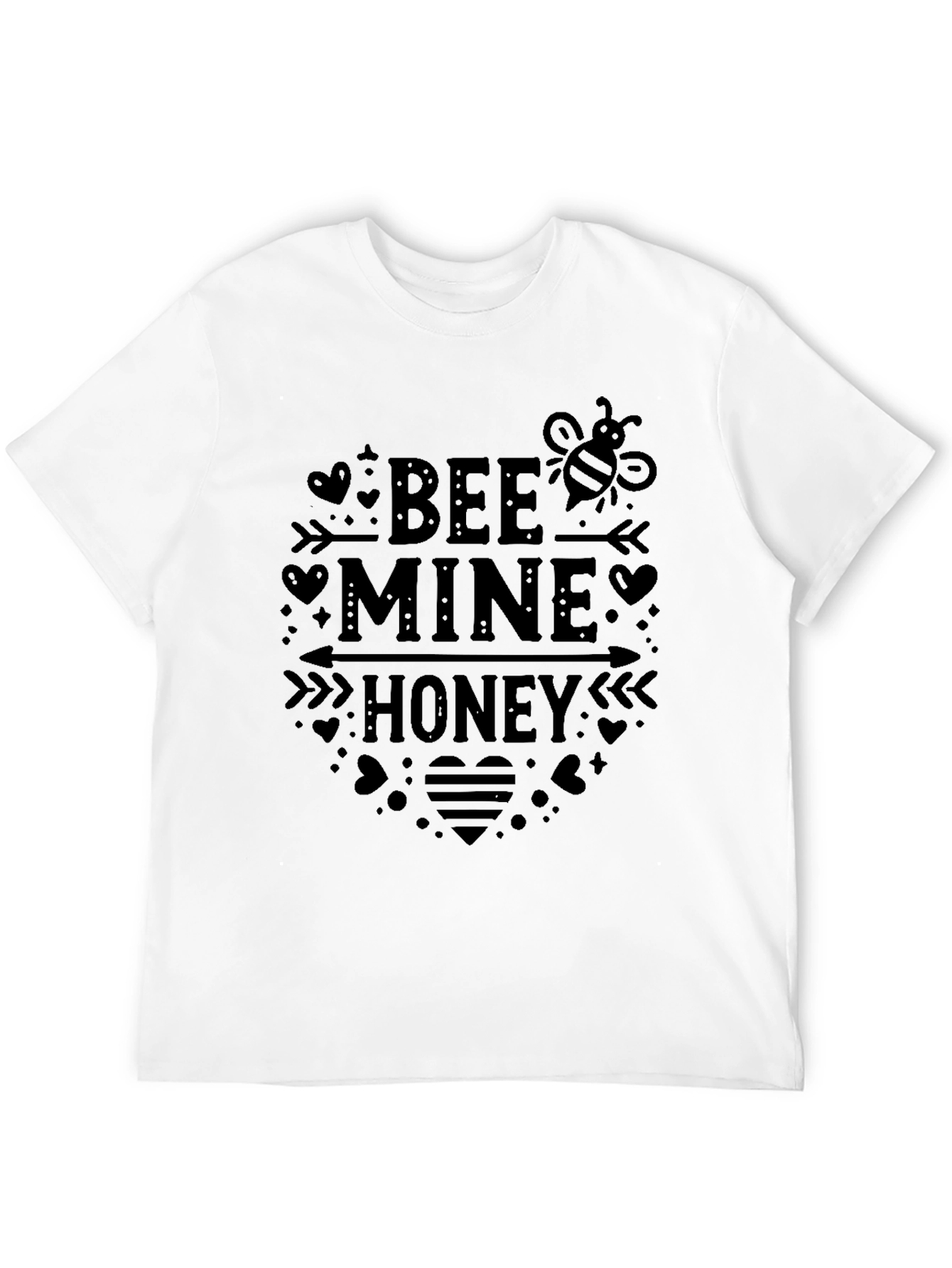Bee Mine Honey Graphic Tee - Valentines Day Gift