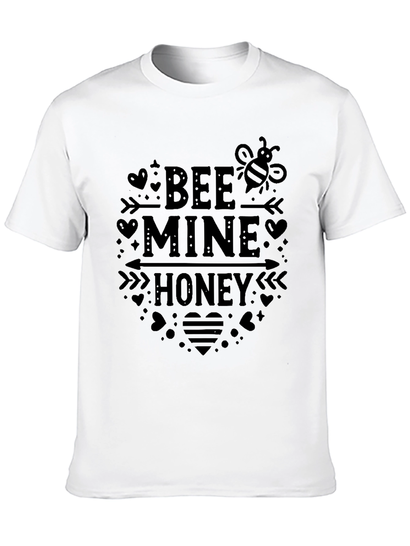 Bee Mine Honey Graphic Tee - Valentines Day Gift