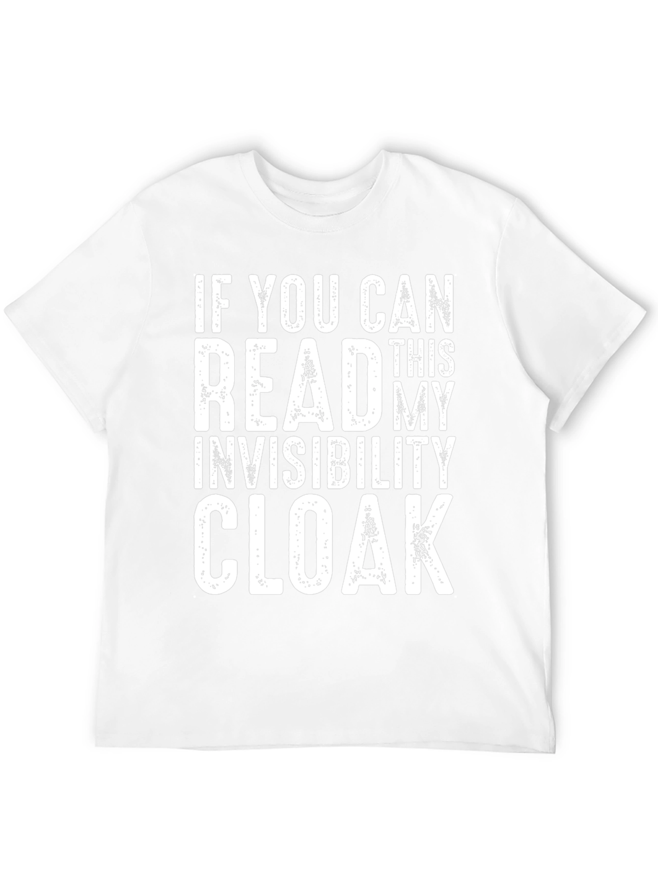 Invisibility Cloak Novelty T-Shirt