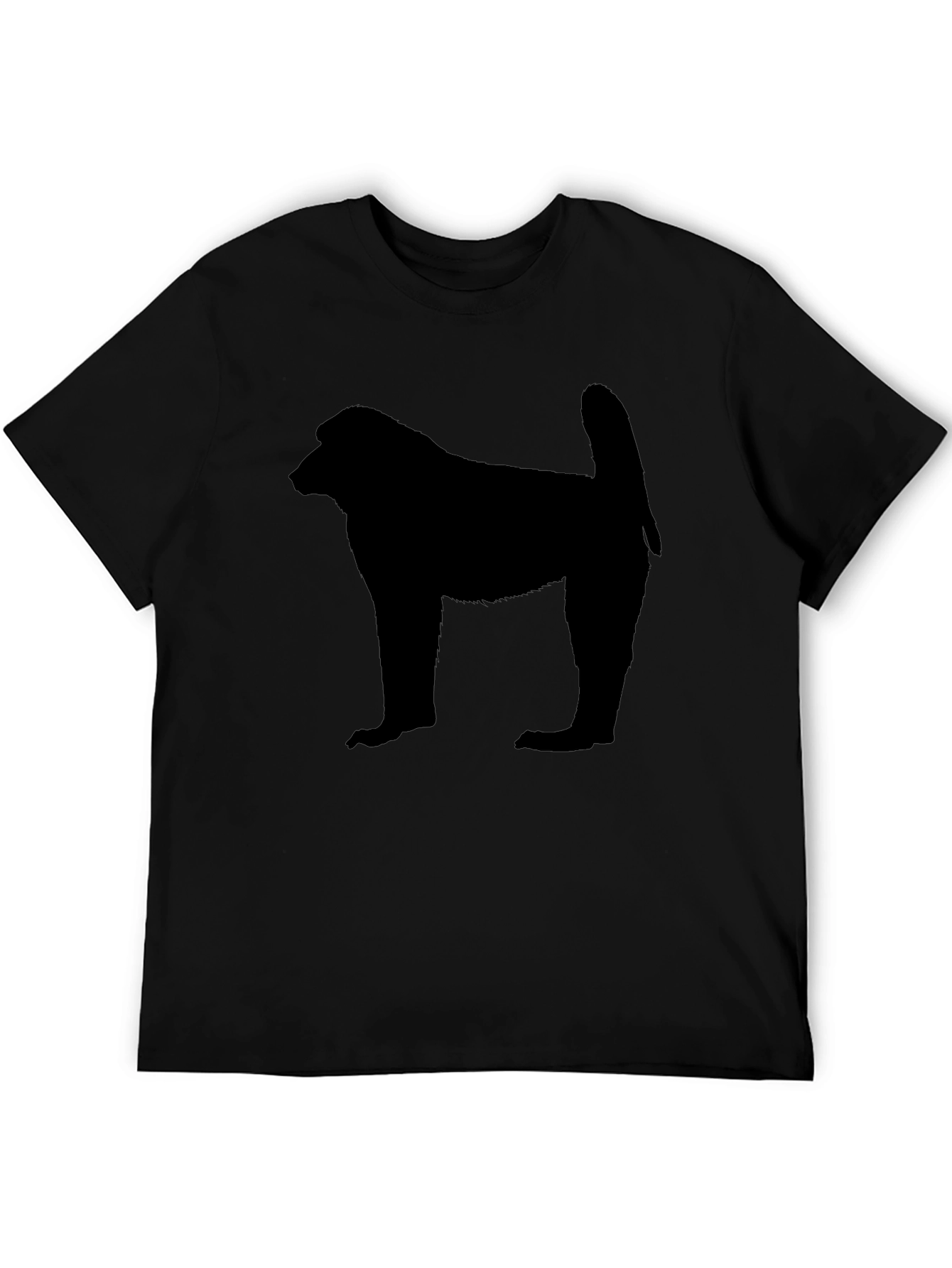 Baboon Silhouette Black T-Shirt