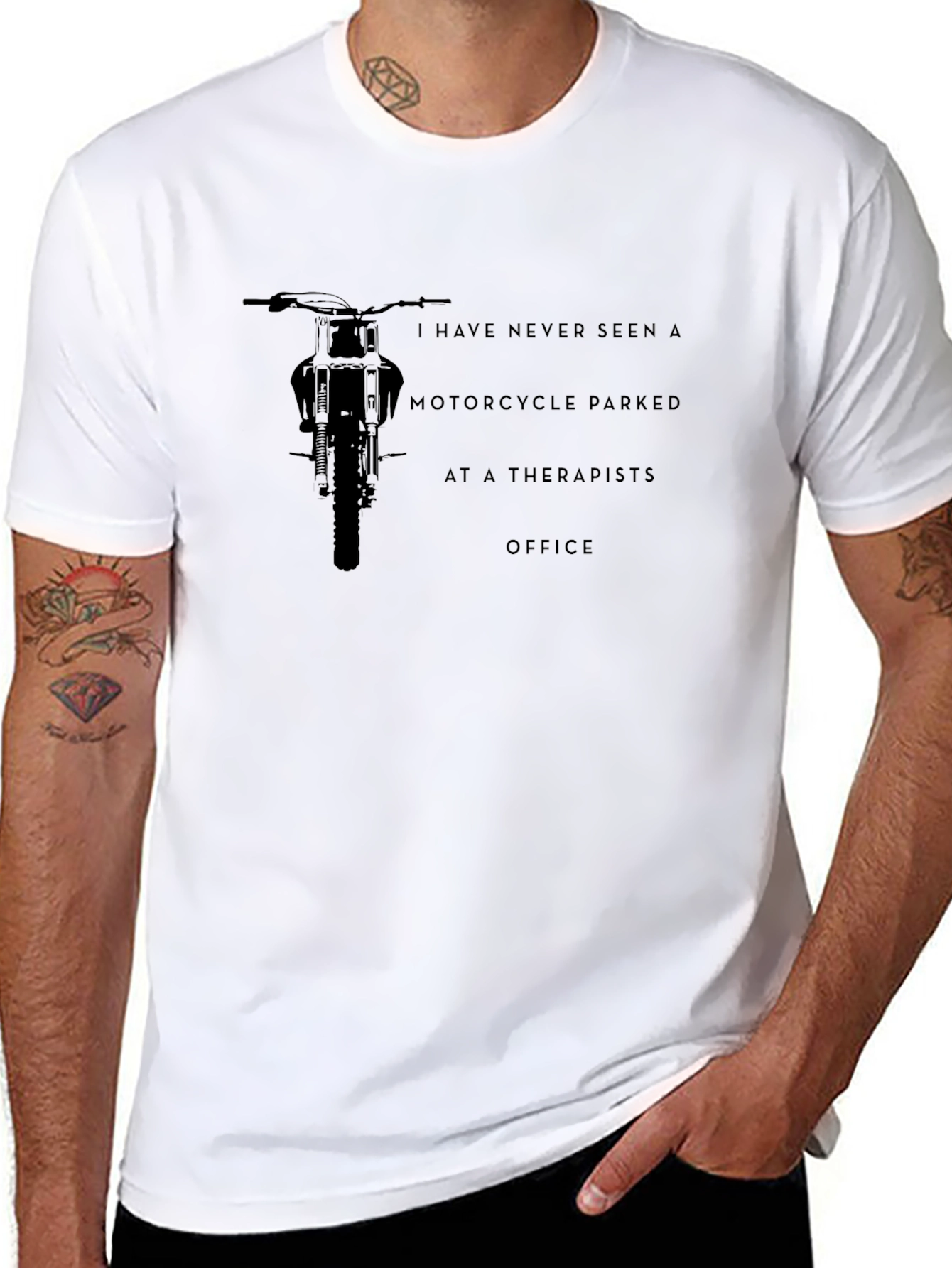 Motorcycle Therapist Office T-Shirt