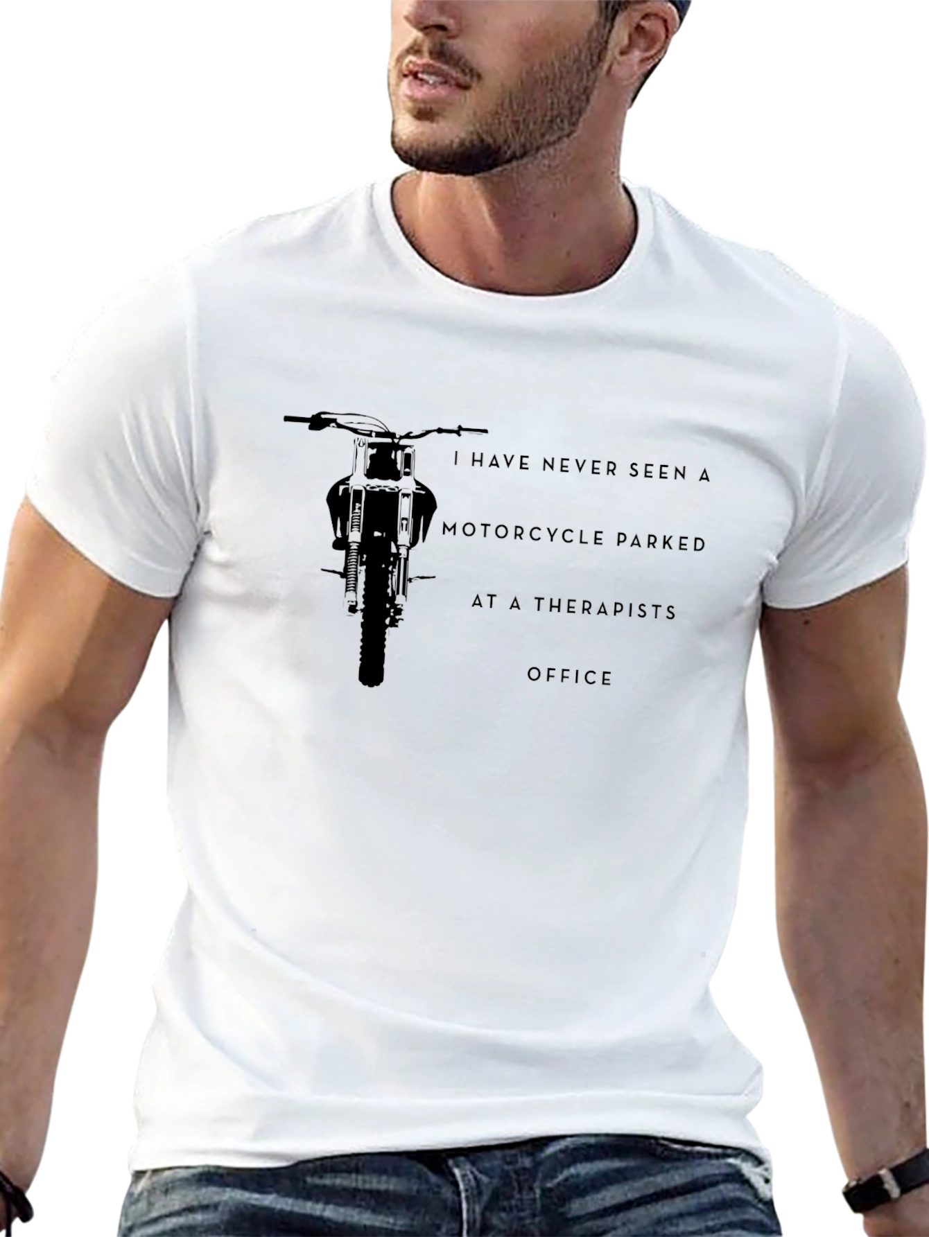 Motorcycle Therapist Office T-Shirt