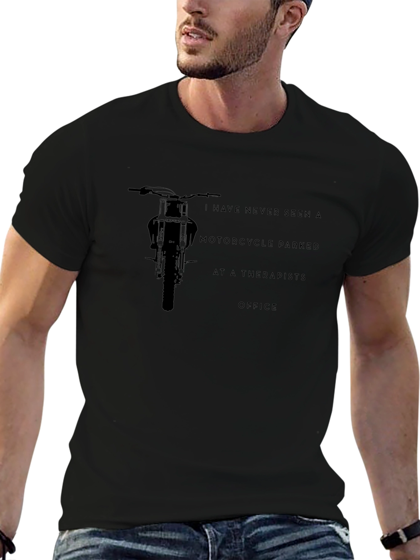 Motorcycle Therapist Office T-Shirt