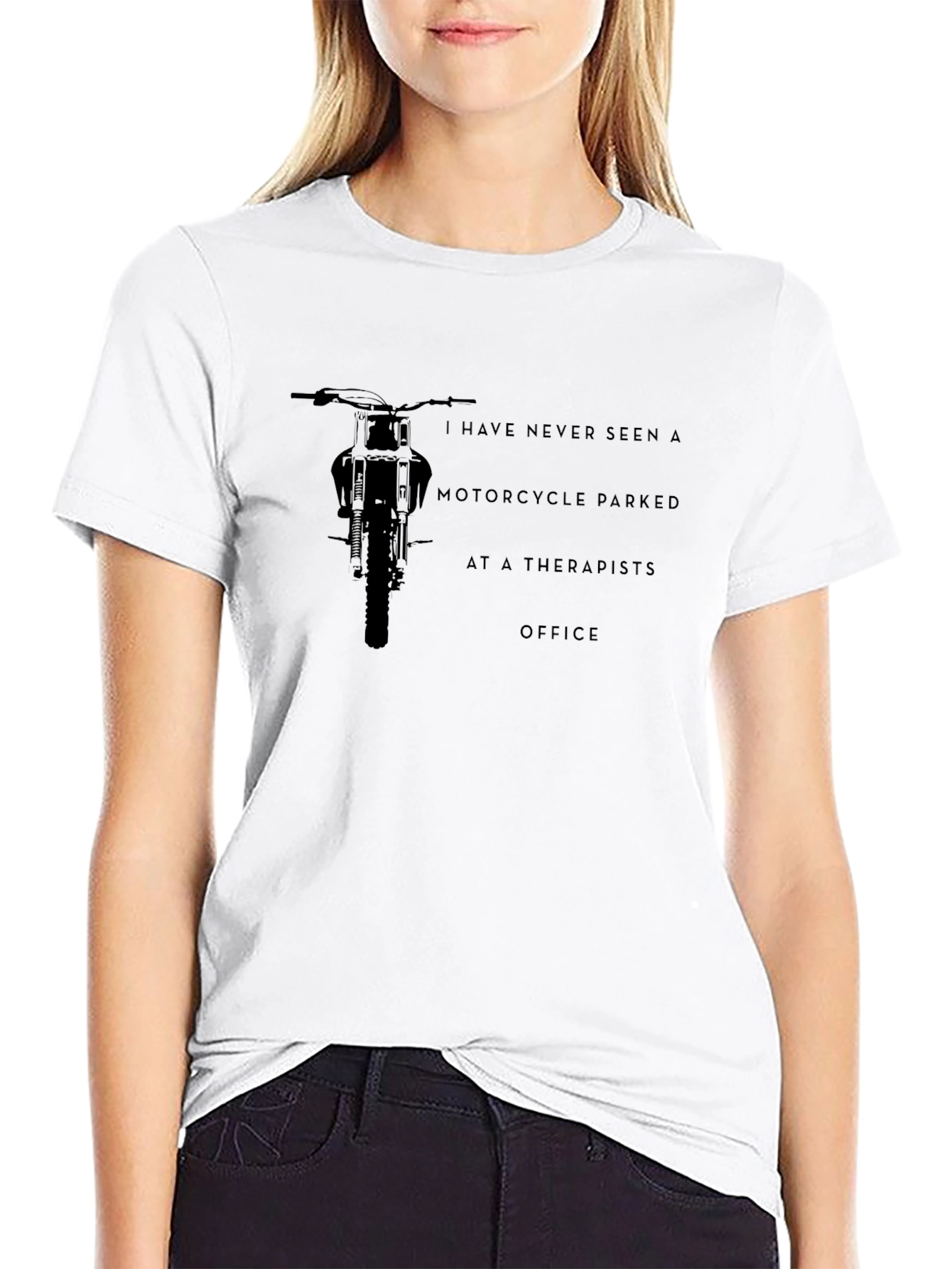 Motorcycle Therapist Office T-Shirt