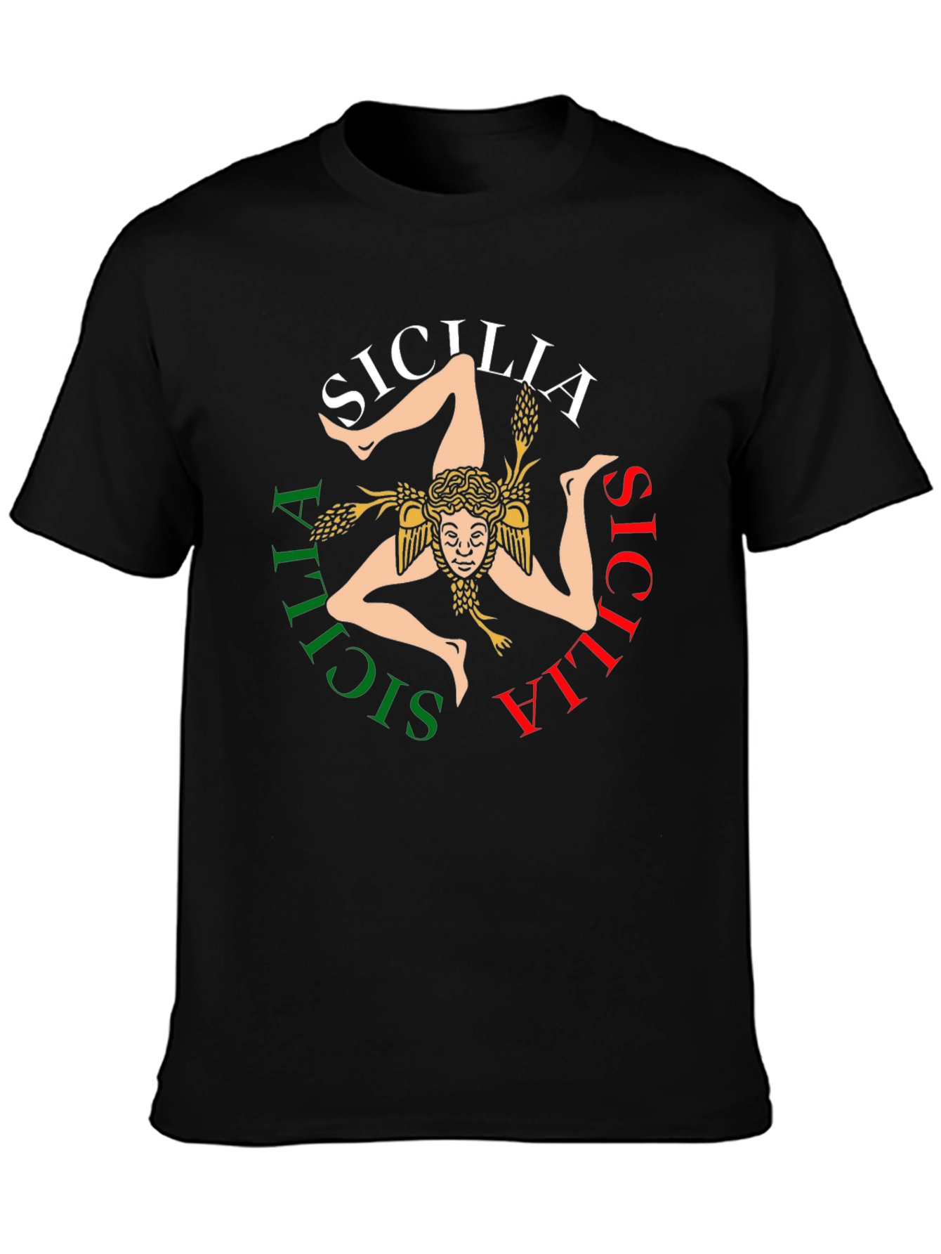 Sicilia Trinacria T-Shirt - Italian Pride!