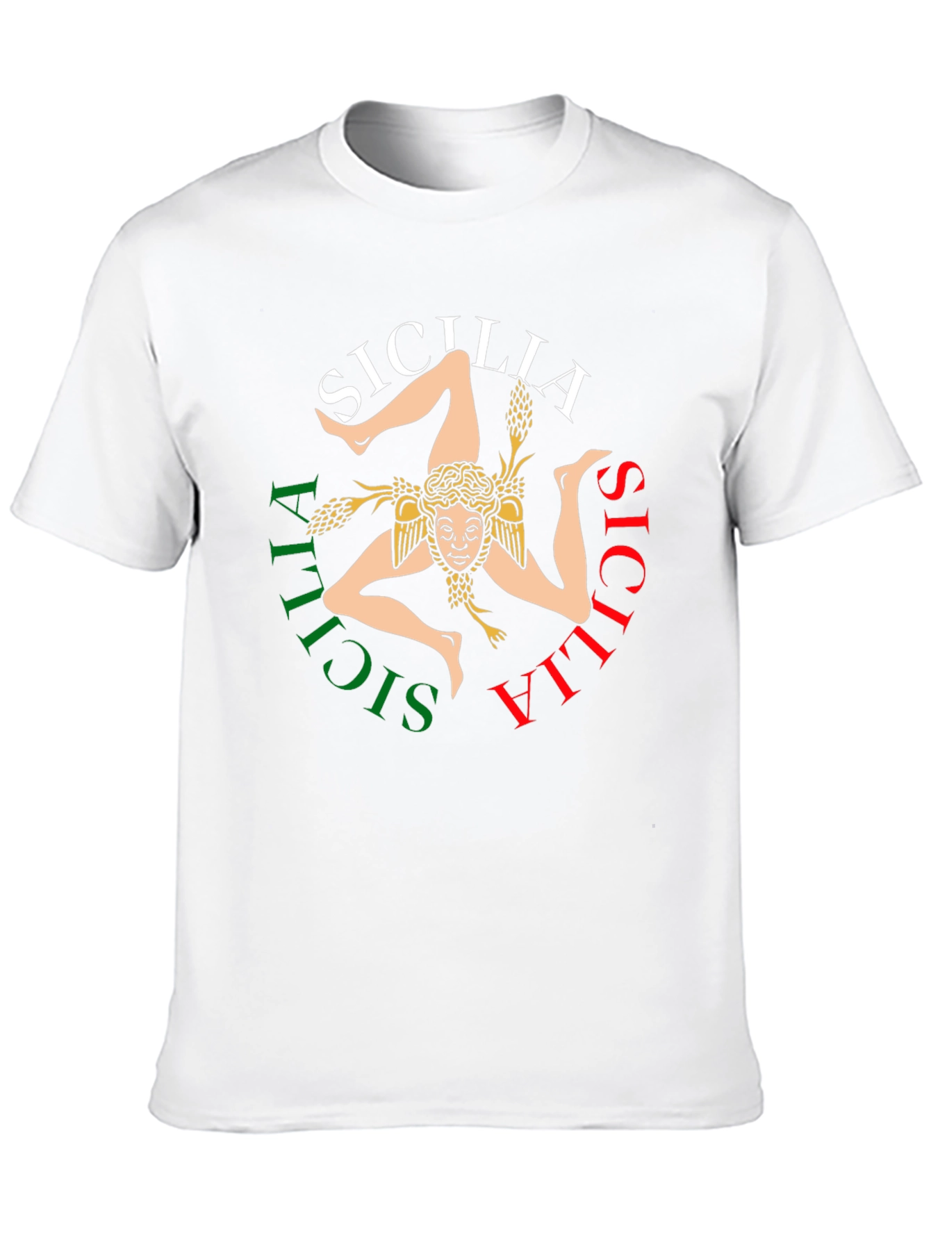 Sicilia Trinacria T-Shirt - Italian Pride!