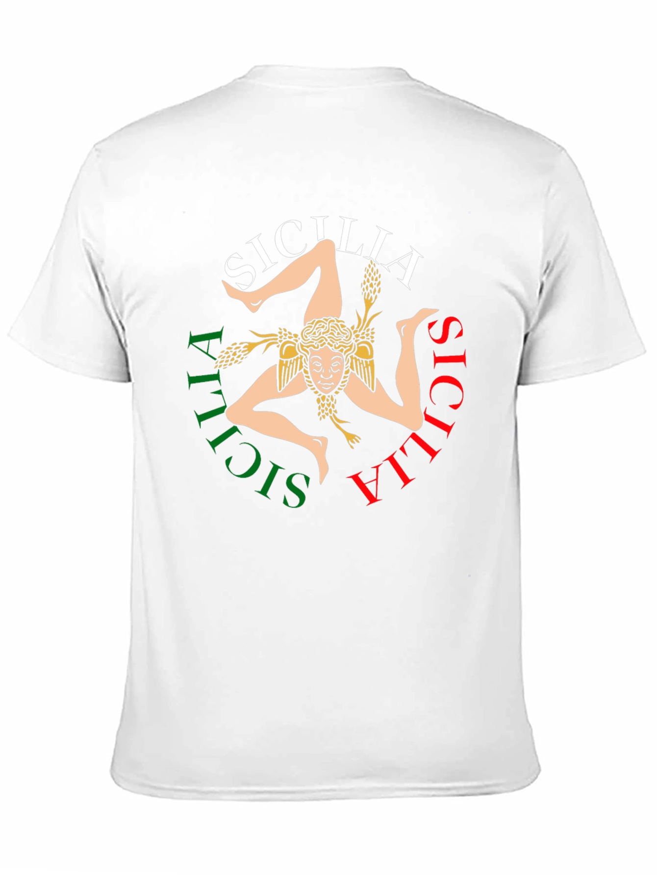 Sicilia Trinacria T-Shirt - Italian Pride!