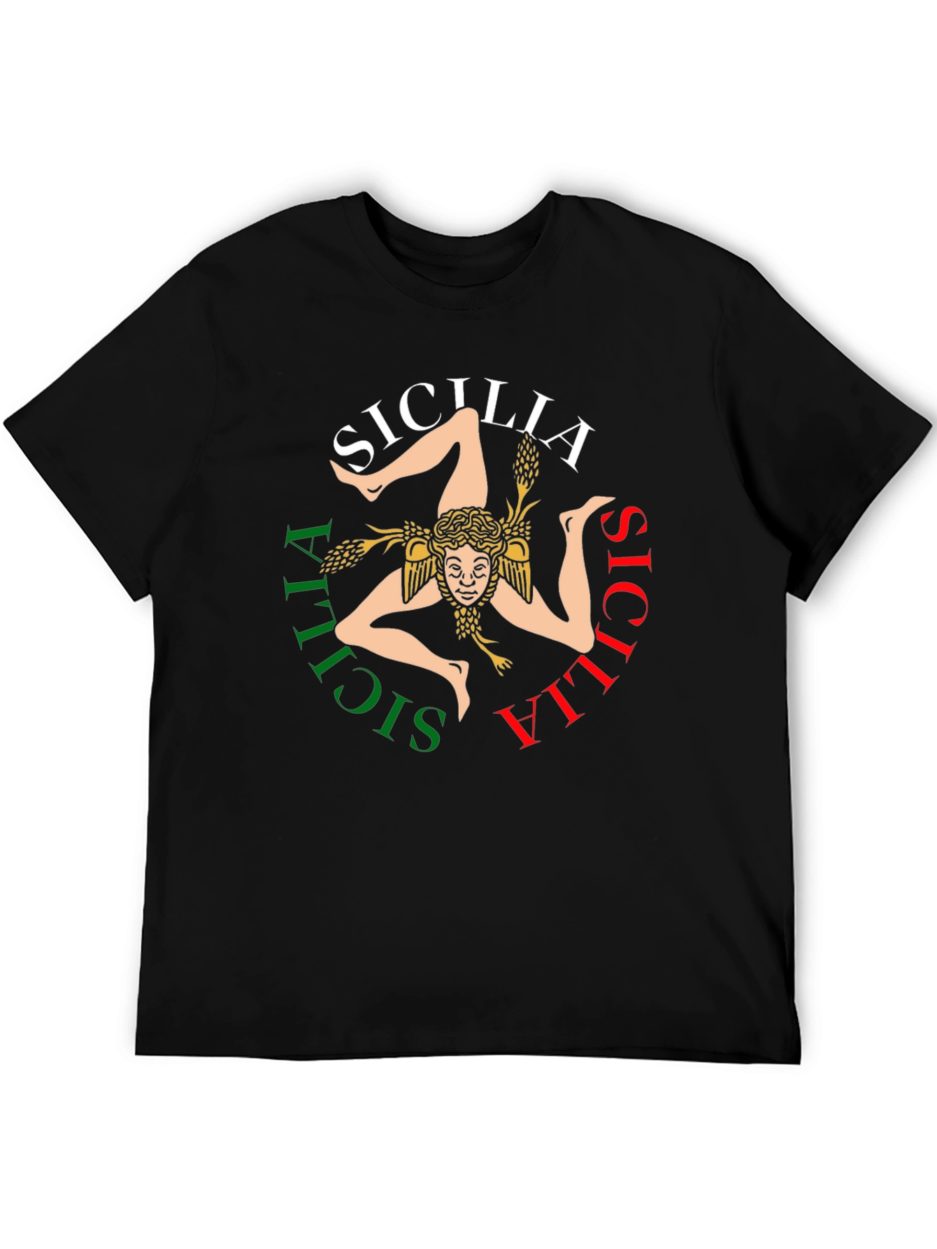Sicilia Trinacria T-Shirt - Italian Pride!