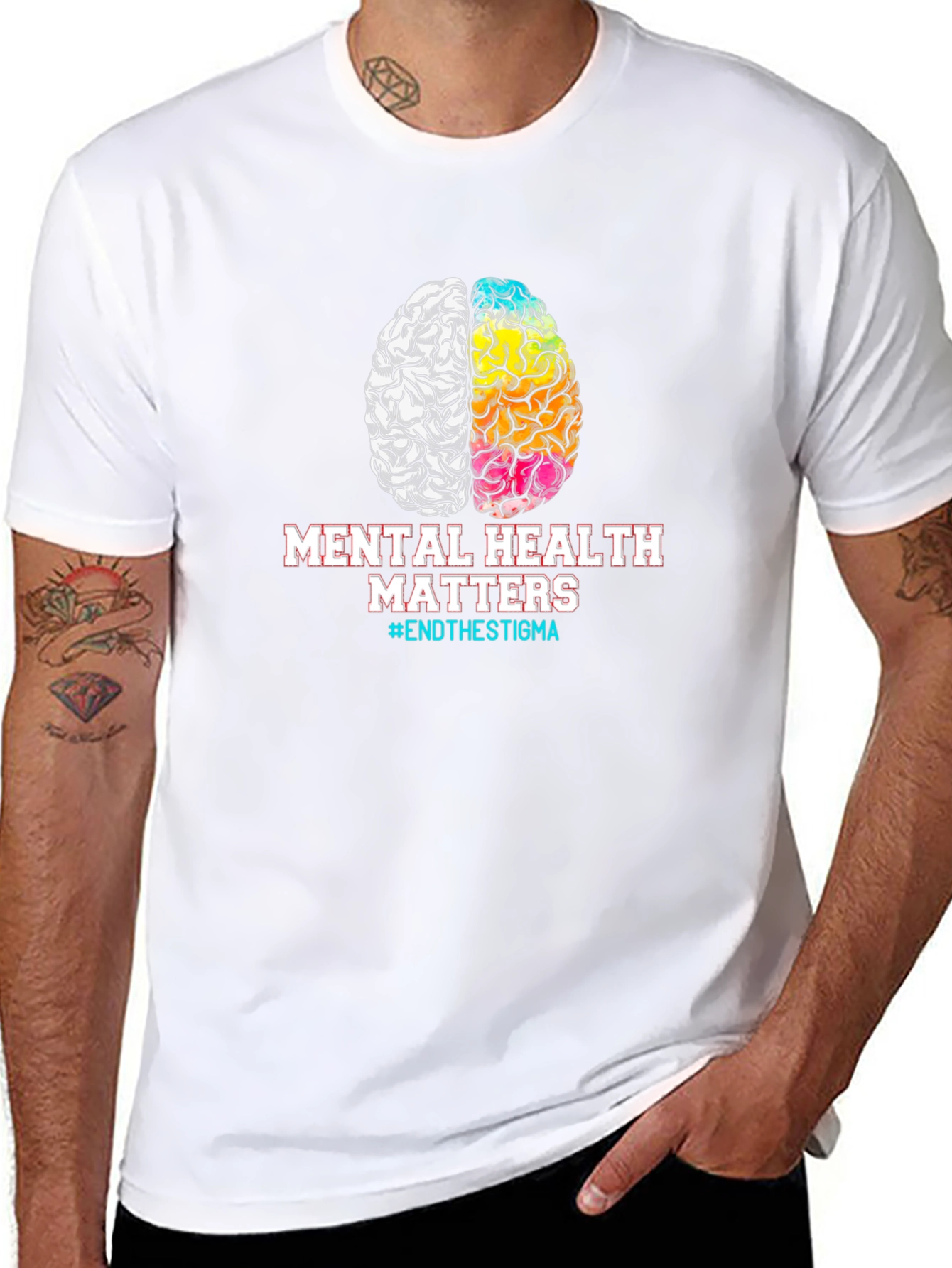 Mental Health Matters T-Shirt - End the Stigma